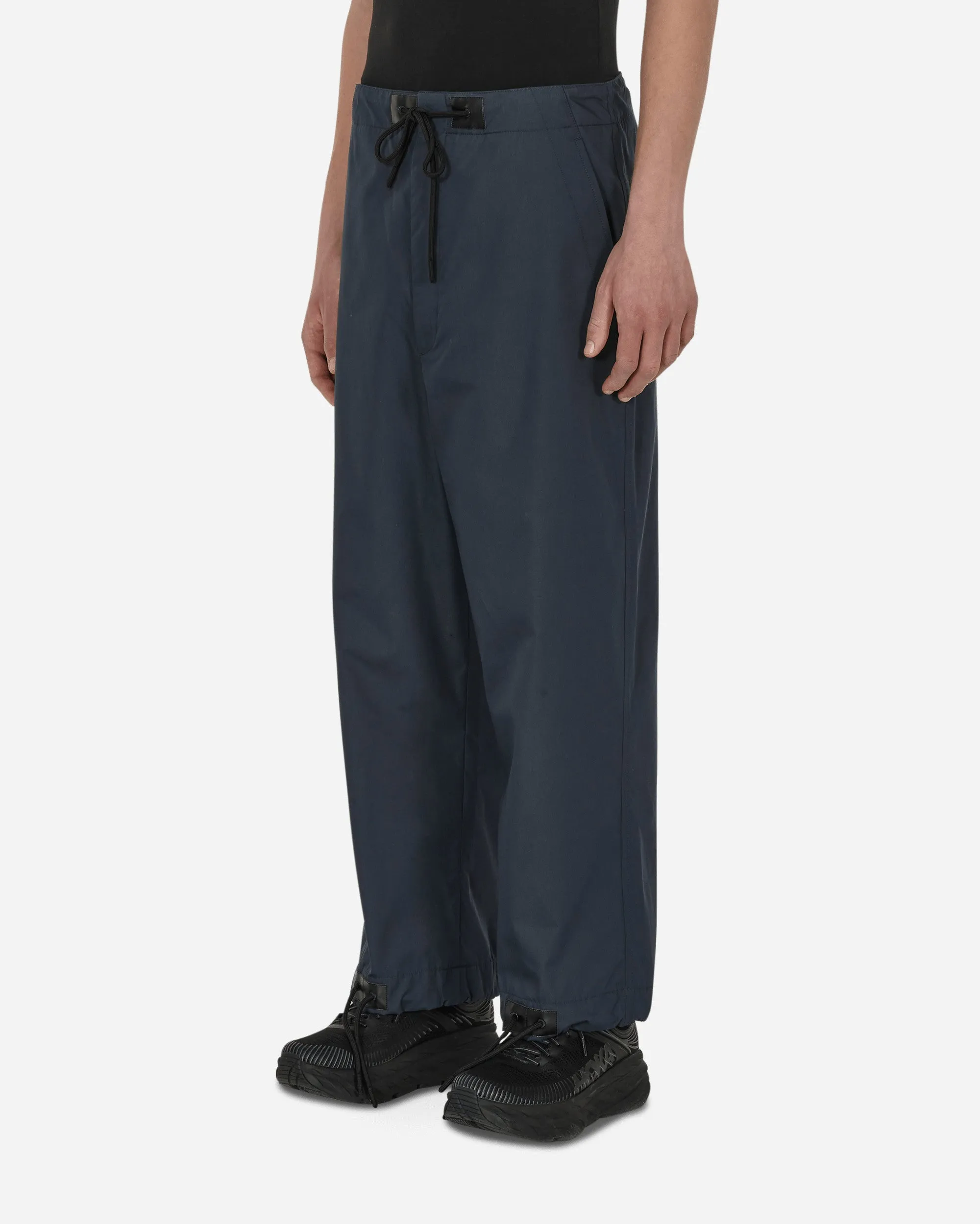 2 Moncler 1952 Cotton Blend Trousers Blue