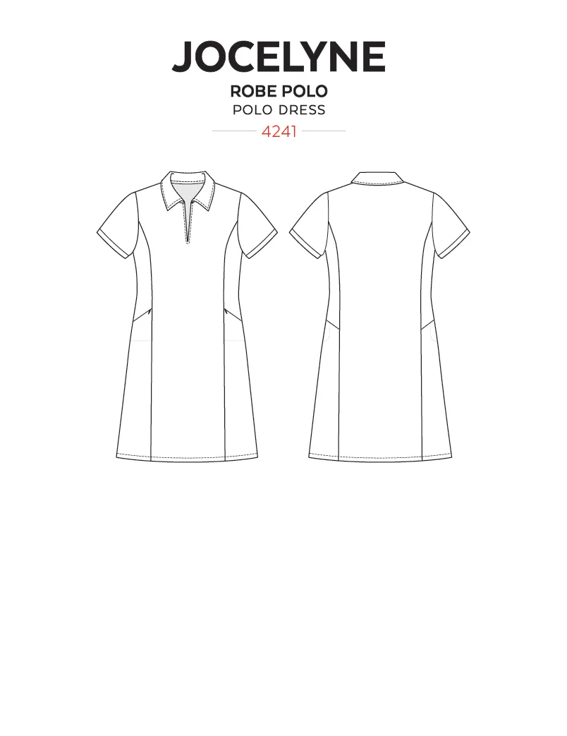 4241 //  JOCELYNE Polo dress