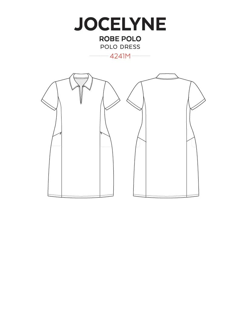 4241 //  JOCELYNE Polo dress