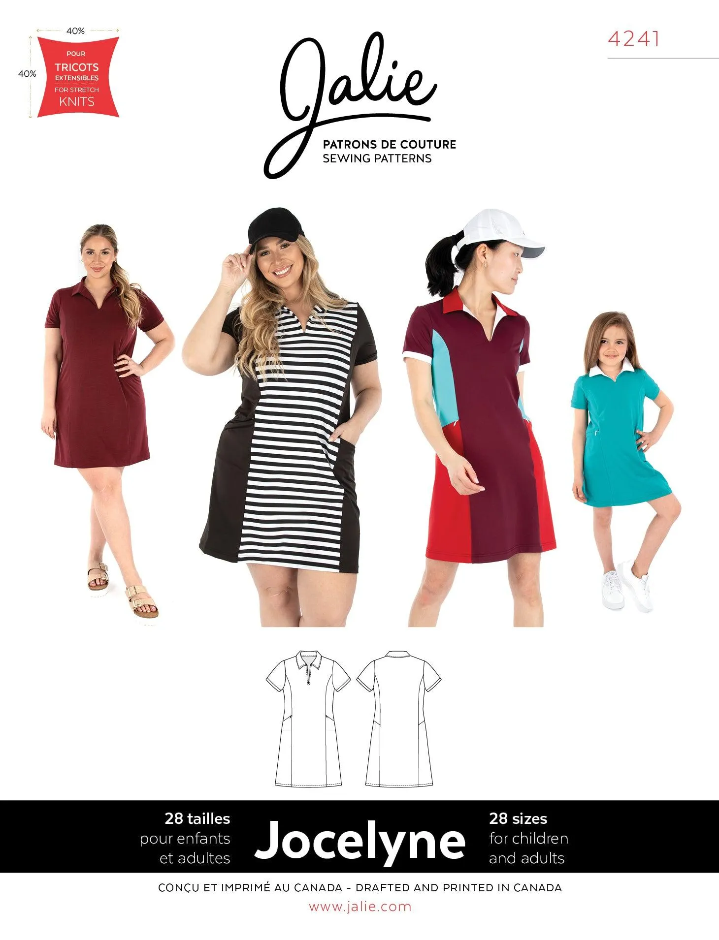 4241 //  JOCELYNE Polo dress