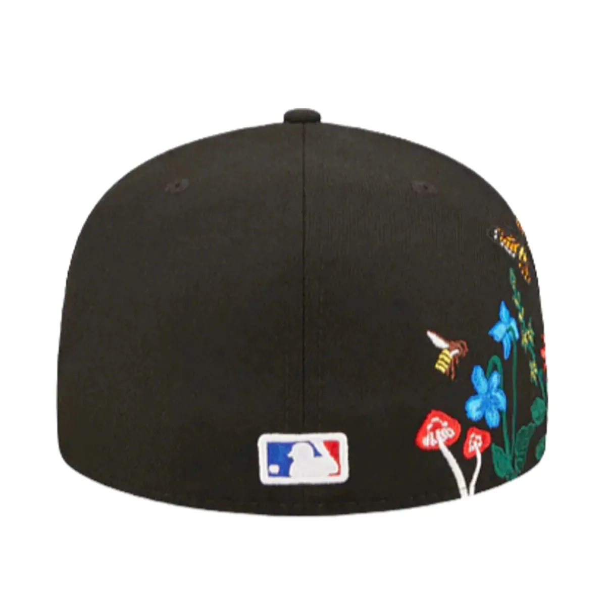 Chicago White Sox Blooming Black 59FIFTY Men's Fitted Hat