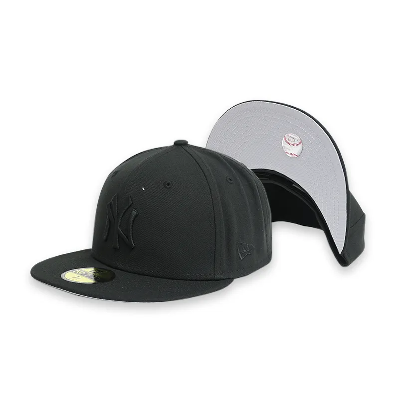 New York Yankees 96 WS Black Men's Fitted Hat