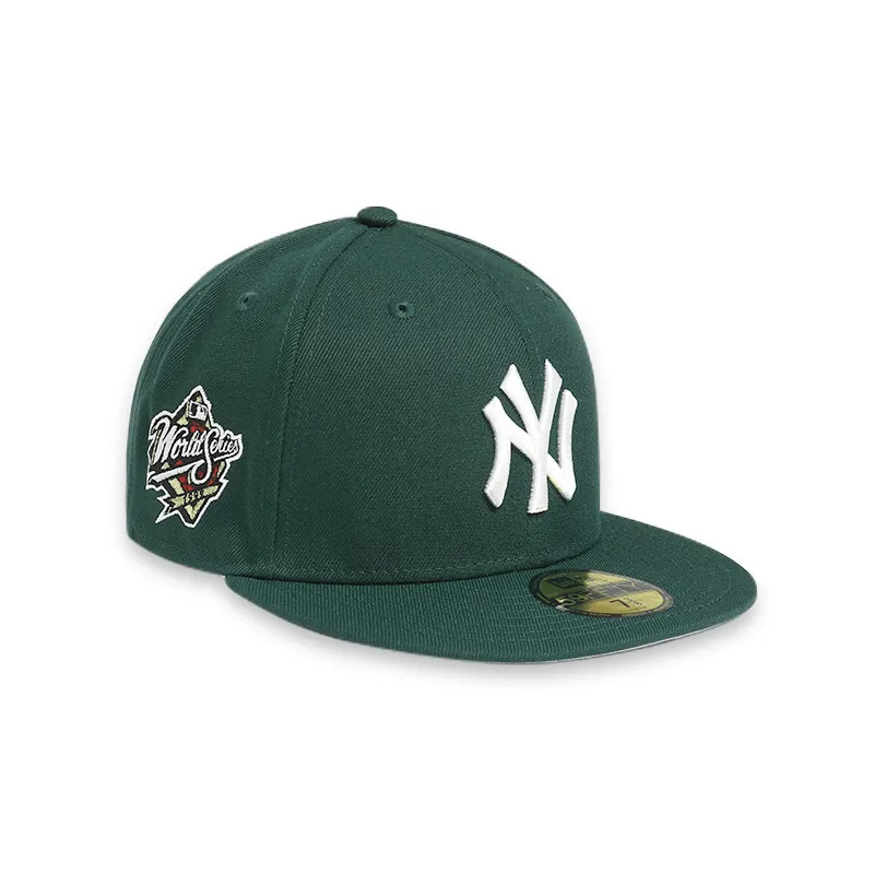 New York Yankees 99 WS Green 59FIFTY Men's Fitted Hat