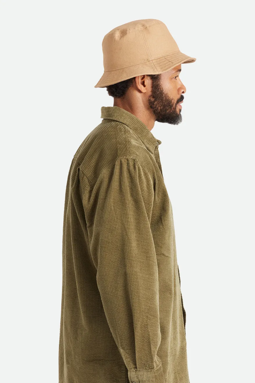 Abraham Reversible Bucket Hat - Mojave