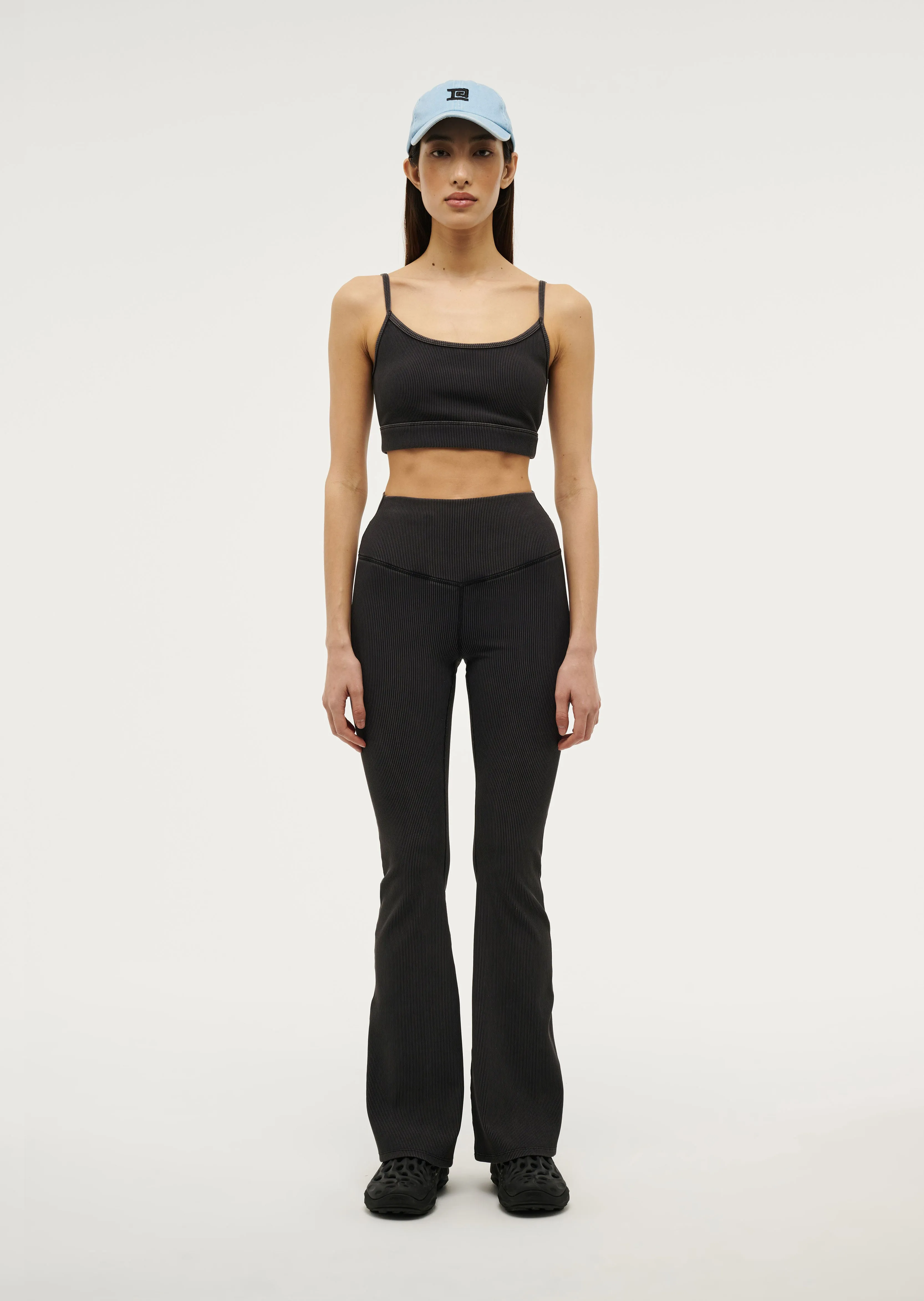 ACTUALISE SPORTS BRA IN WASHED BLACK