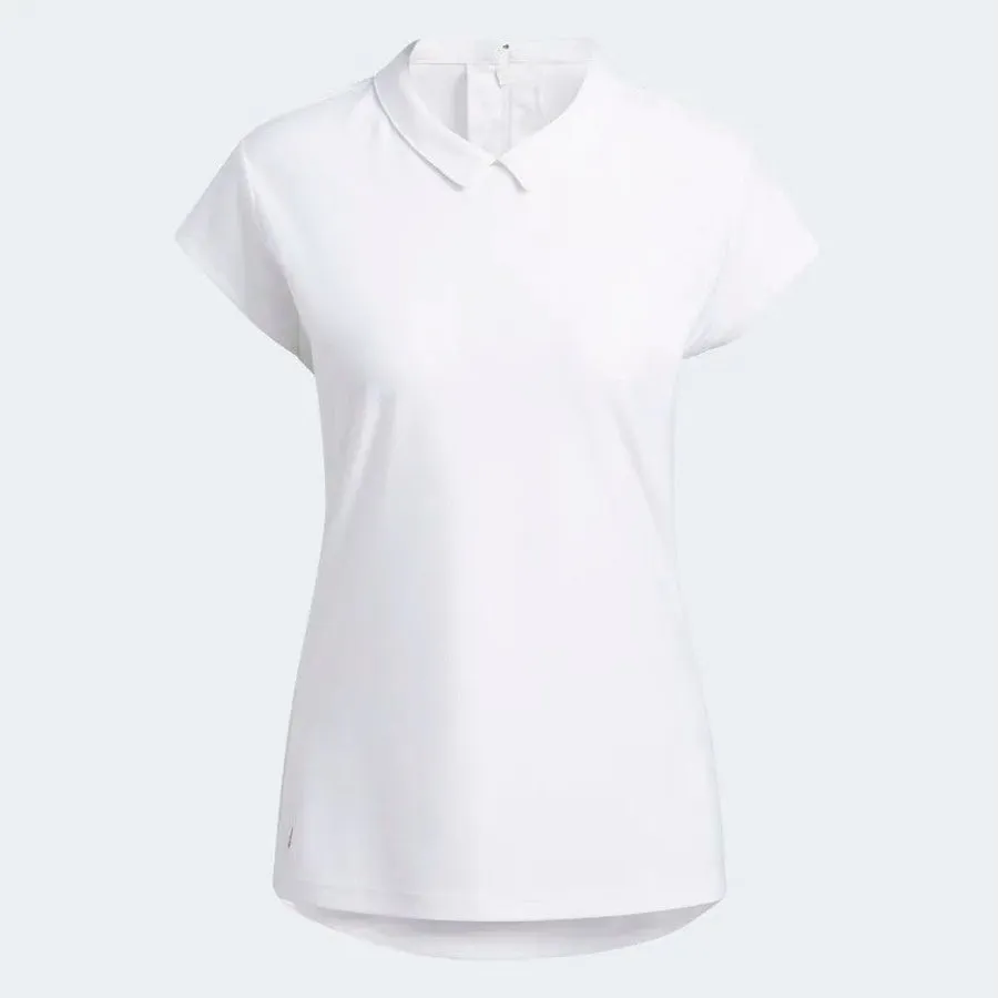 Adidas Women's Sport Performance Polo Shirt with Jacquard Design