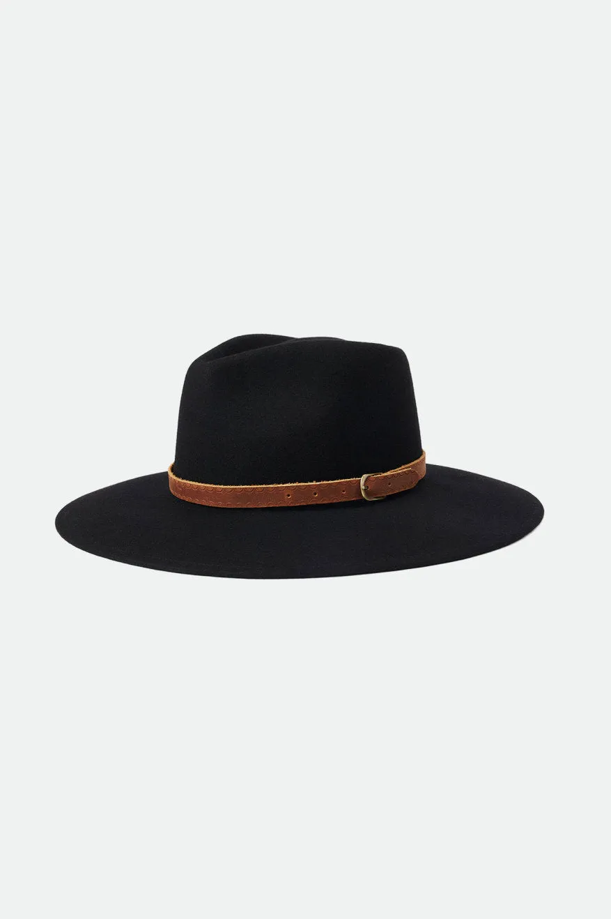 Adjustable Buckle Hat Band - Brown