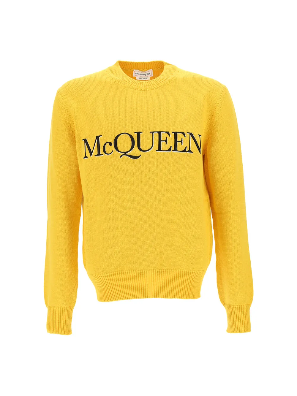 Alexander McQueen Logo Sweatshirt Embroidered - Shop Now