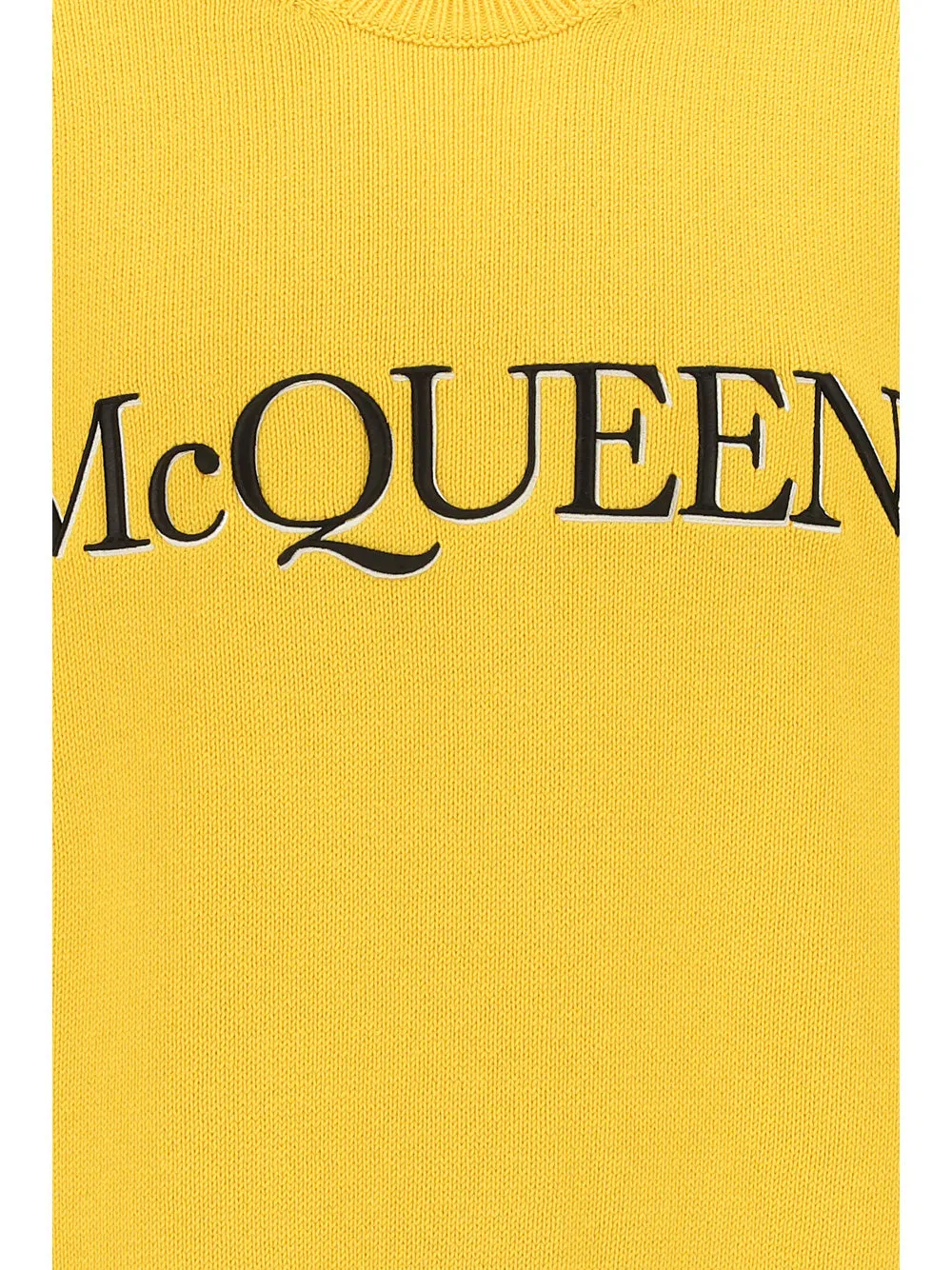 Alexander McQueen Logo Sweatshirt Embroidered - Shop Now