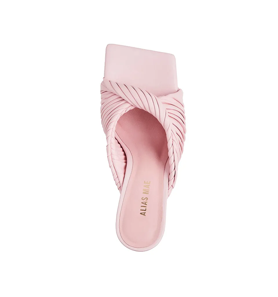 ALIAS MAE Womens Flora Heels - Pale Pink Leather