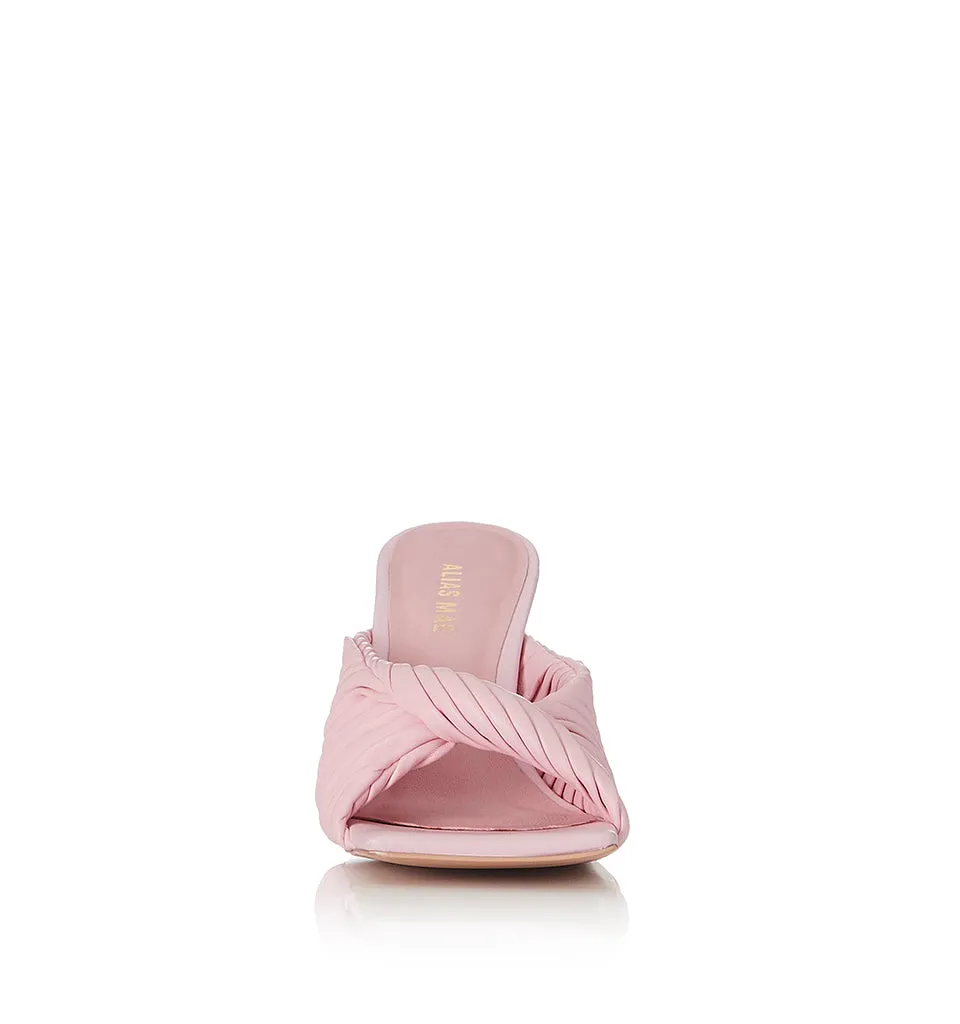 ALIAS MAE Womens Flora Heels - Pale Pink Leather