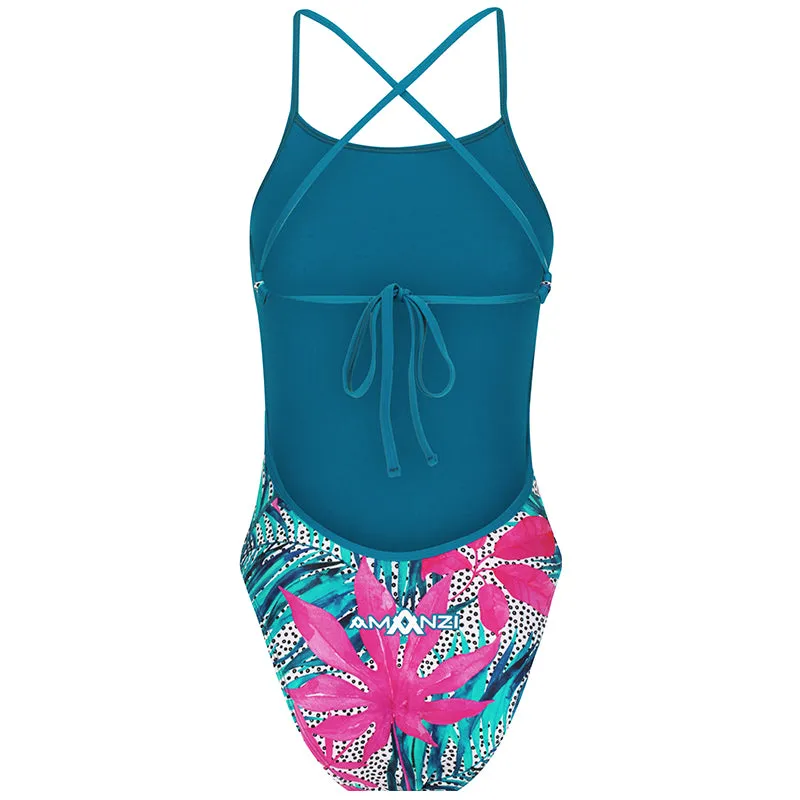 Amanzi - Palmira Ladies Tie Back One Piece