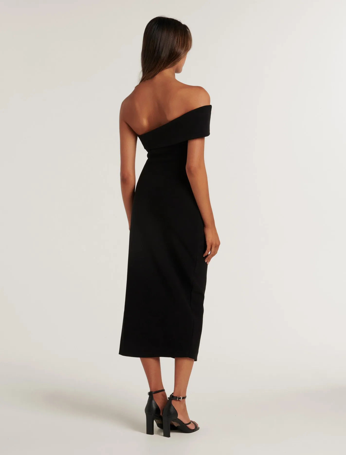 Anna Petite One-Shoulder Bodycon Dress