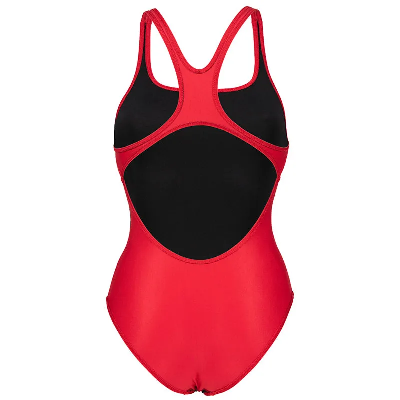 Arena - Team Solid Pro Back Ladies Swimsuit - Red/White