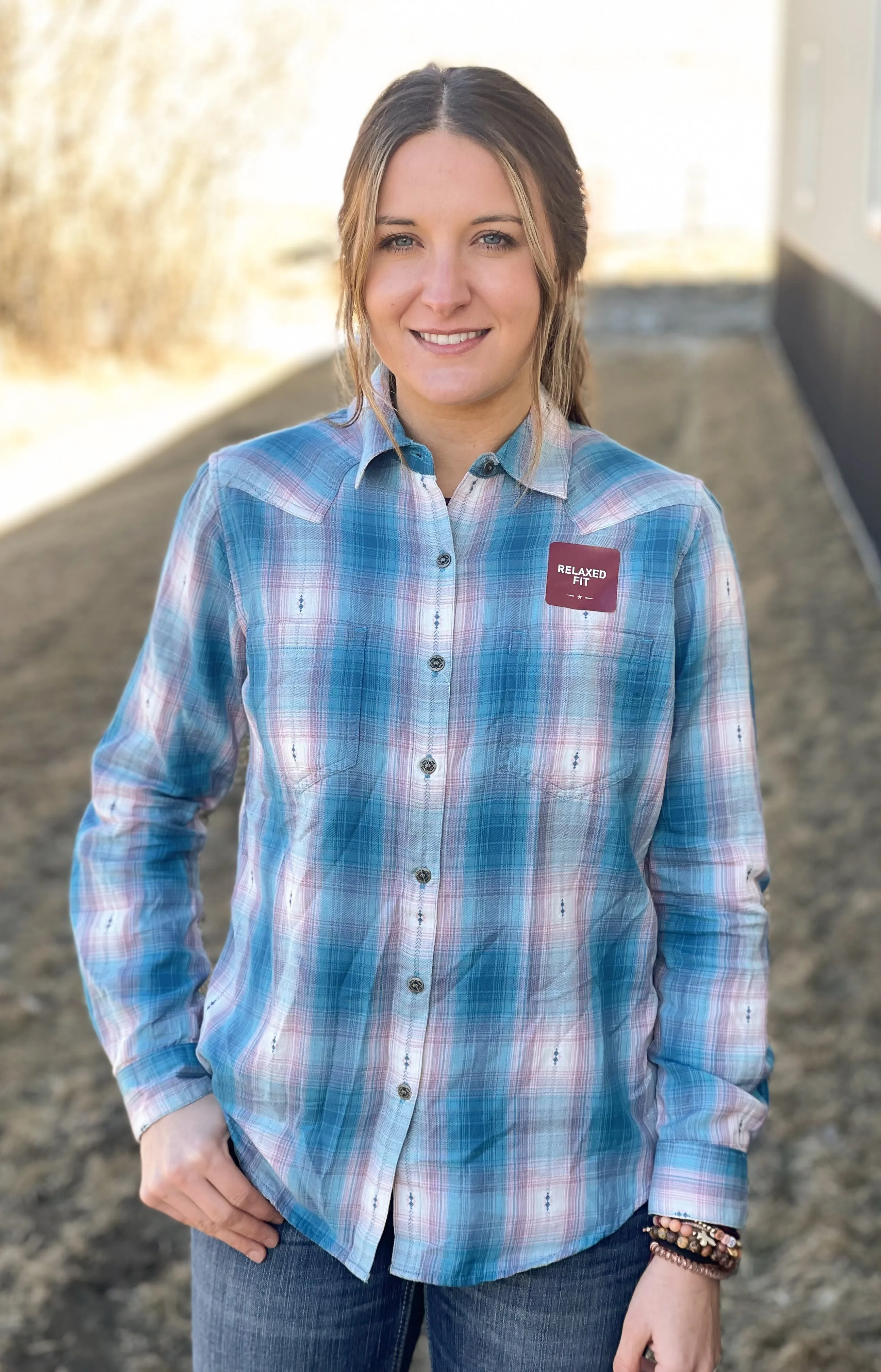 Ariat - Billie Jean Shirt - Idabel Dobby Plaid