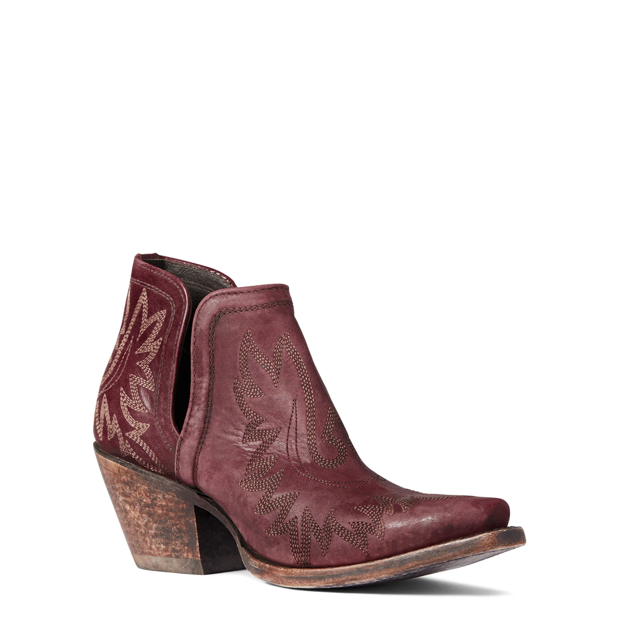 Ariat Women's Red Weathered Dixon Boots