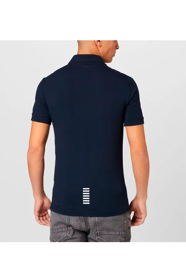 Armani EA7 Core ID Polo Shirt in Navy