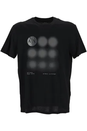 Armani Exchange Men's Logo Printed T-Shirt Black