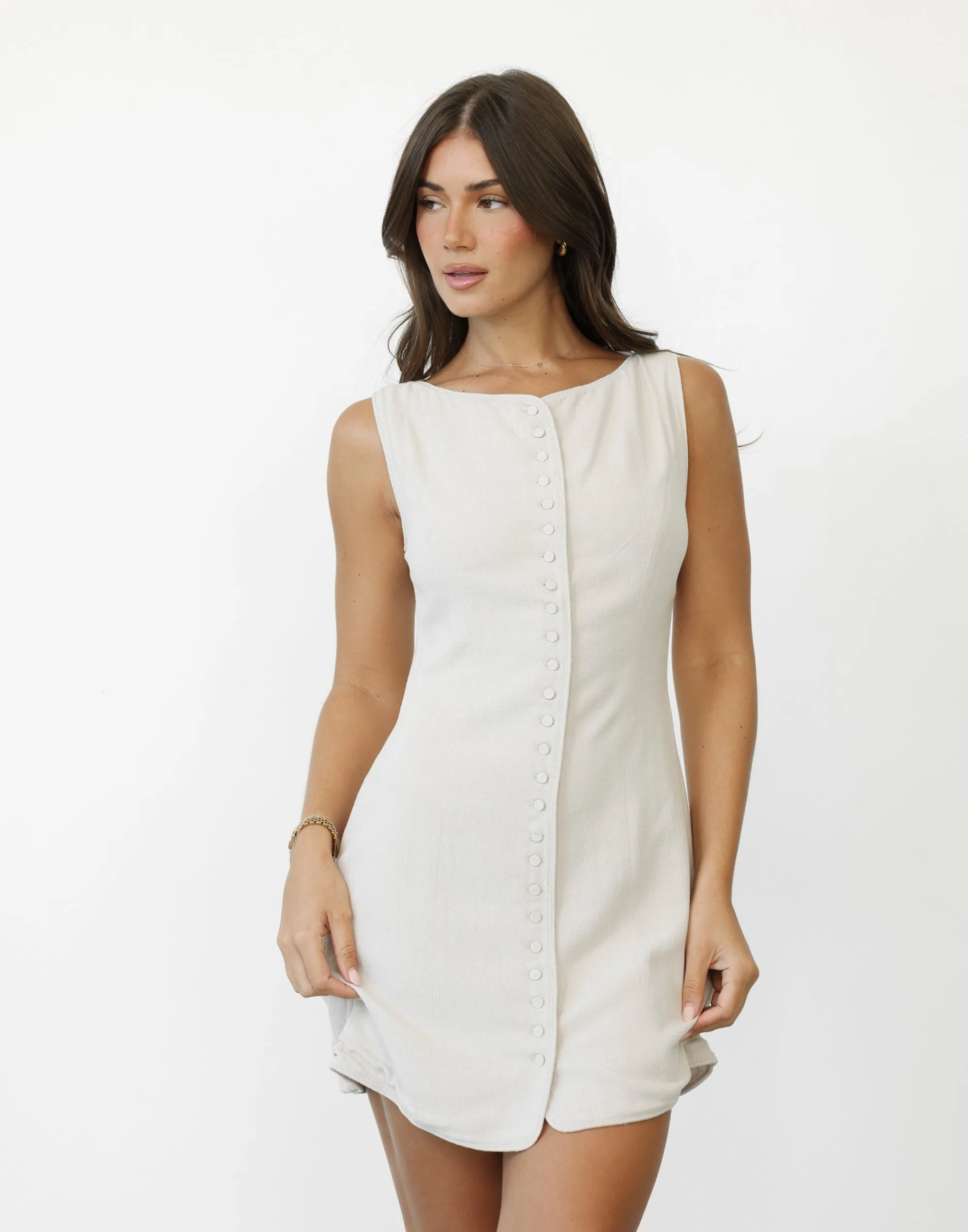 Latte Asta Mini Dress