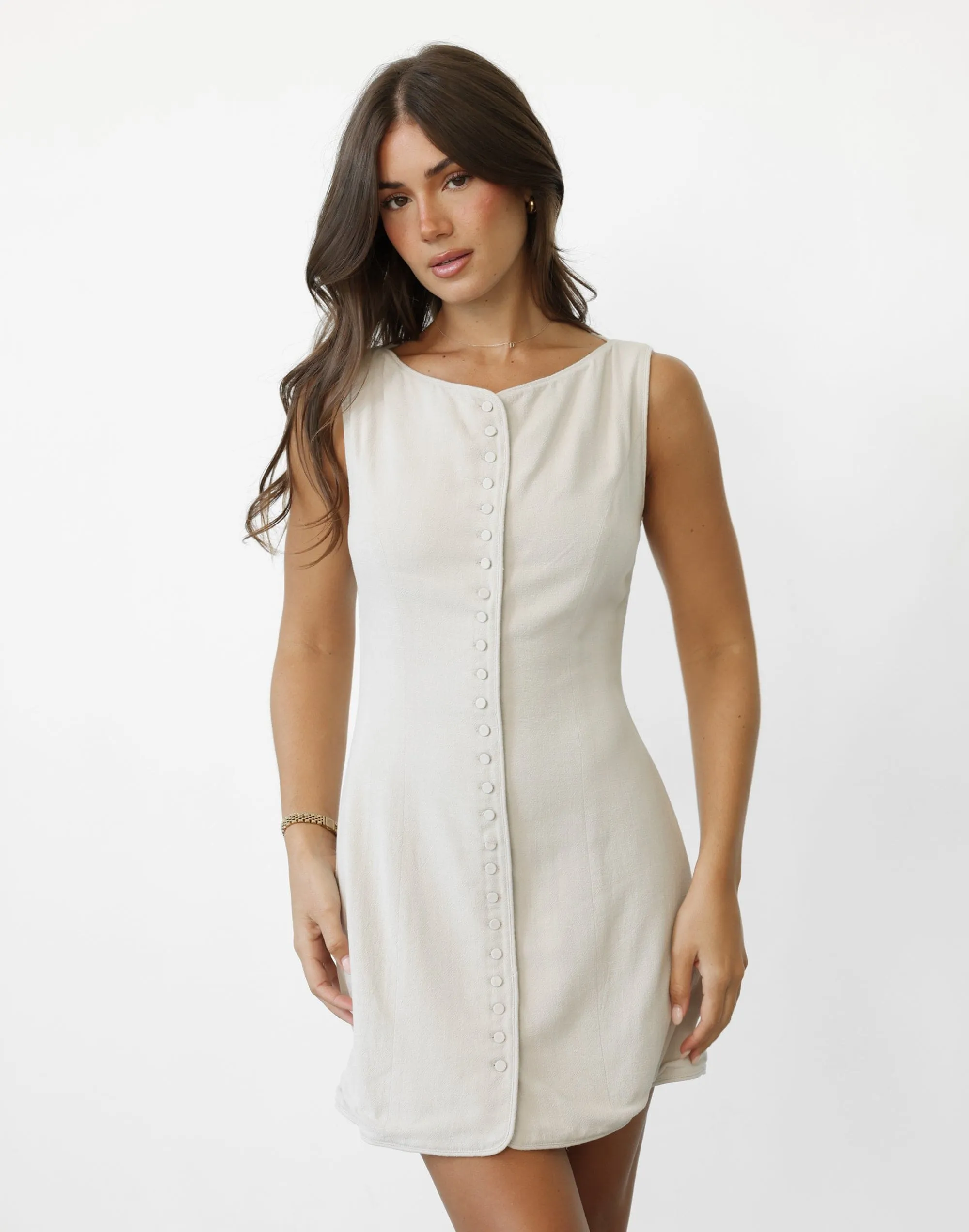 Latte Asta Mini Dress