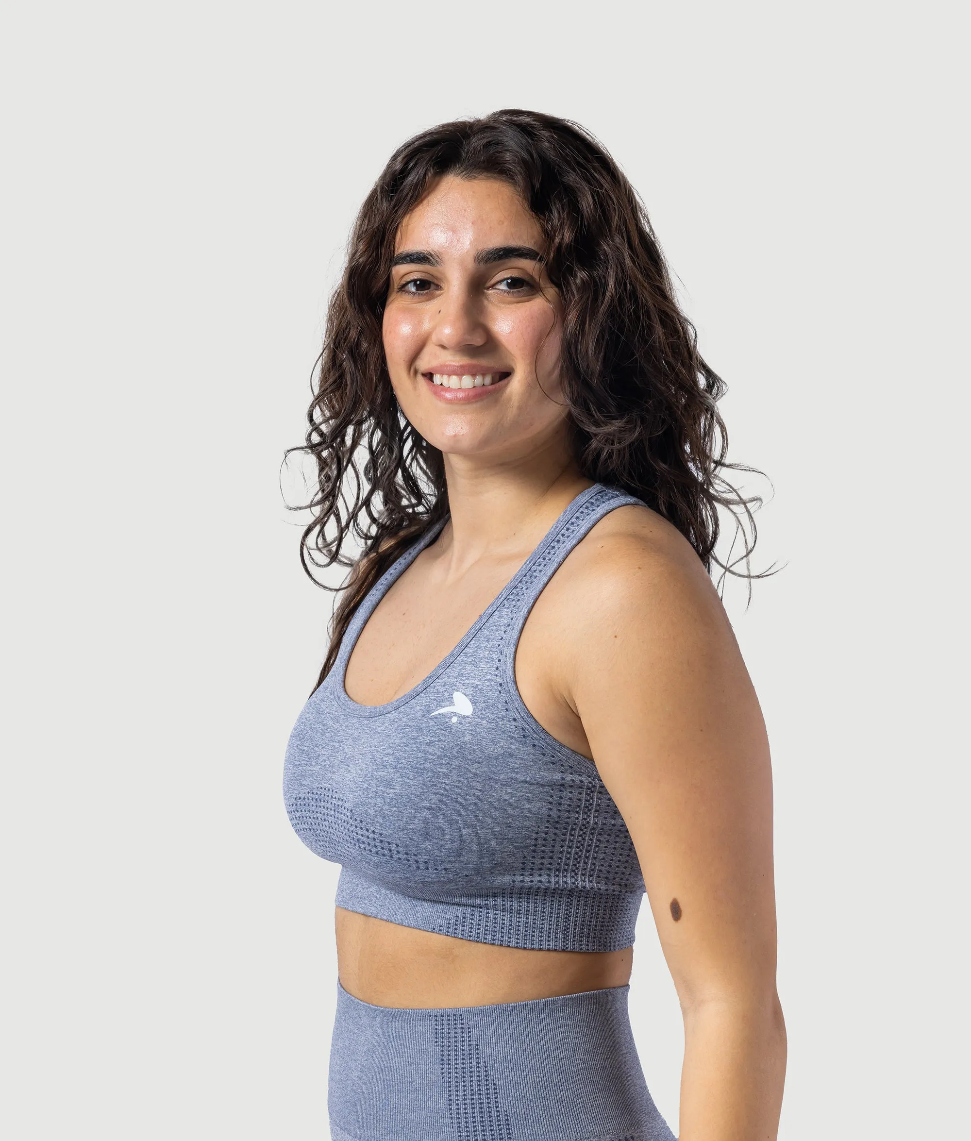 Athena Seamless sports bra - Iceberg