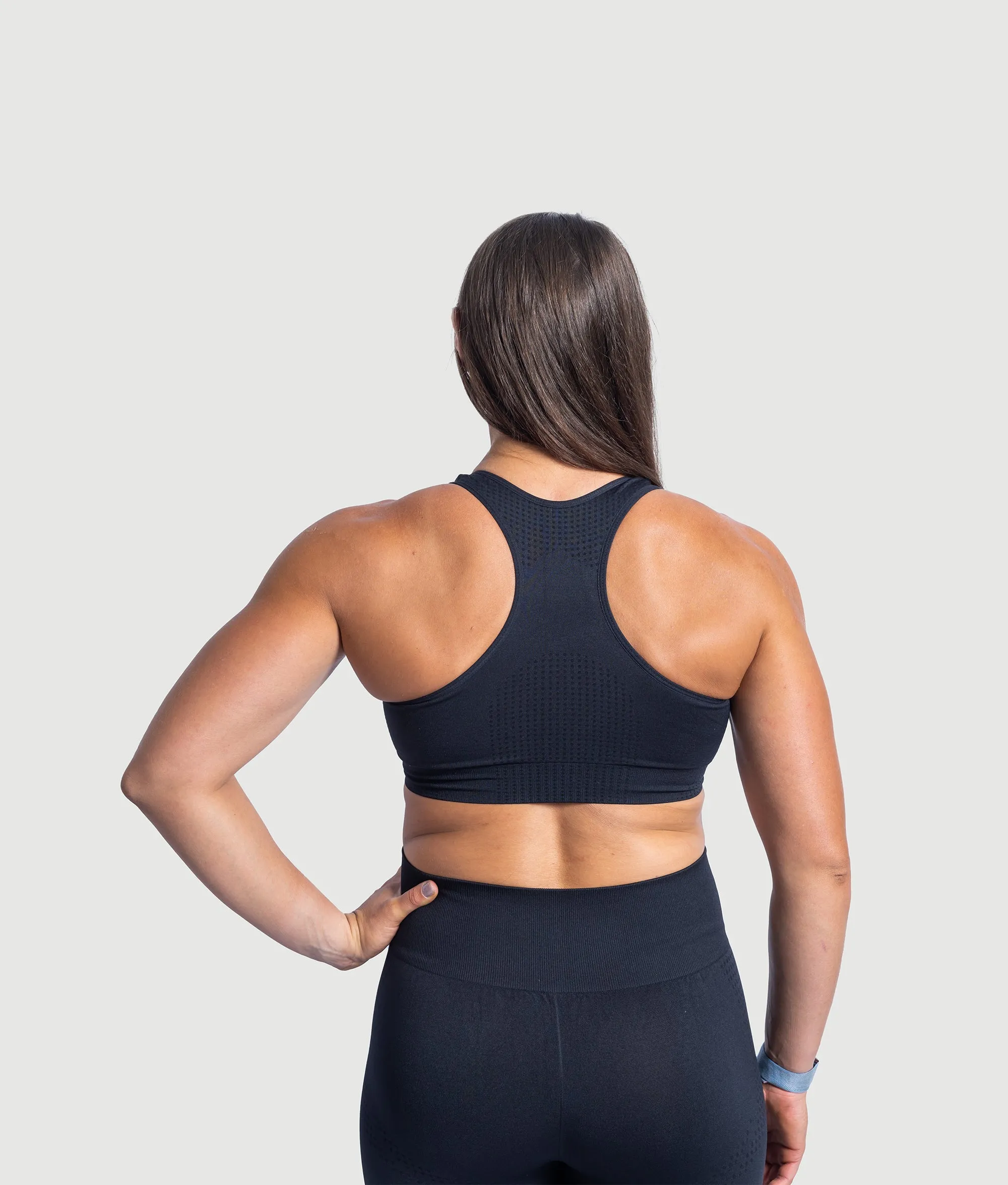 Athena Seamless Sports Bra - Midnight