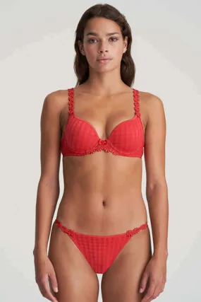 Avero Heart Shaped Bra in Scarlet