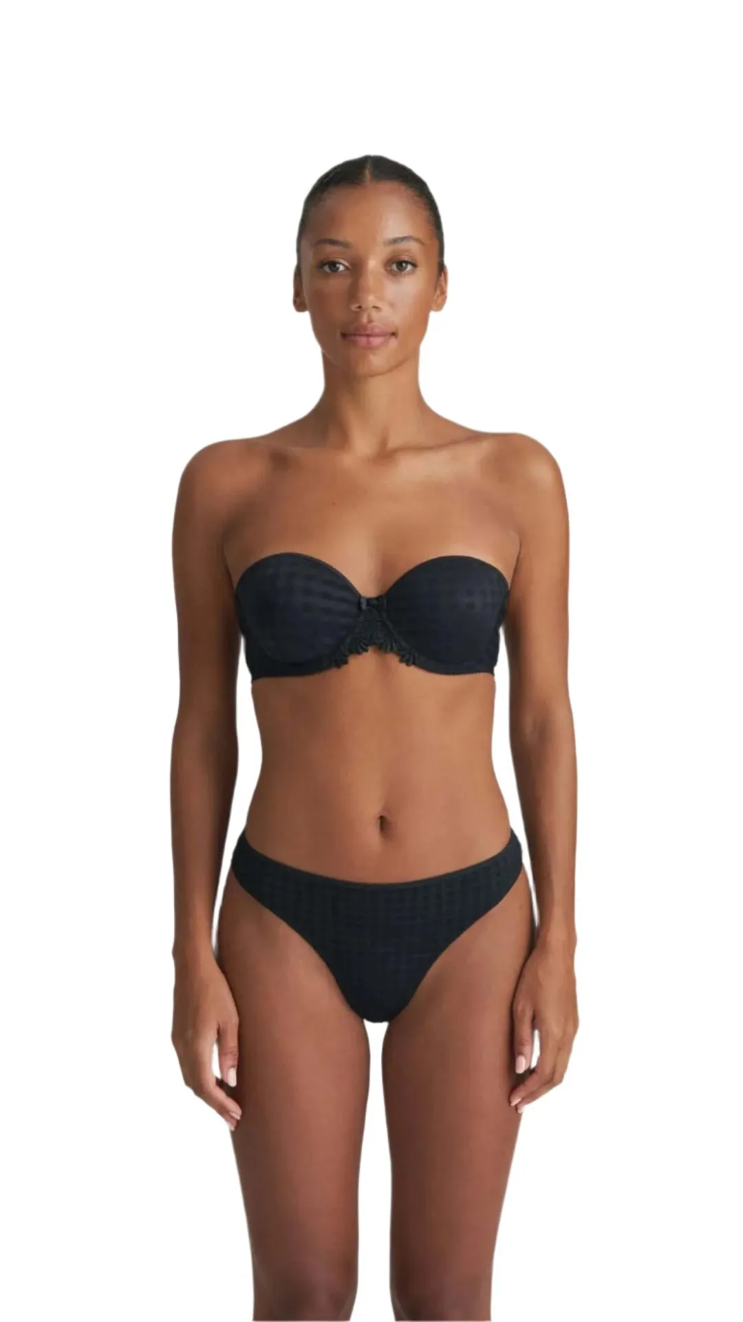 Avero Strapless Bra Black