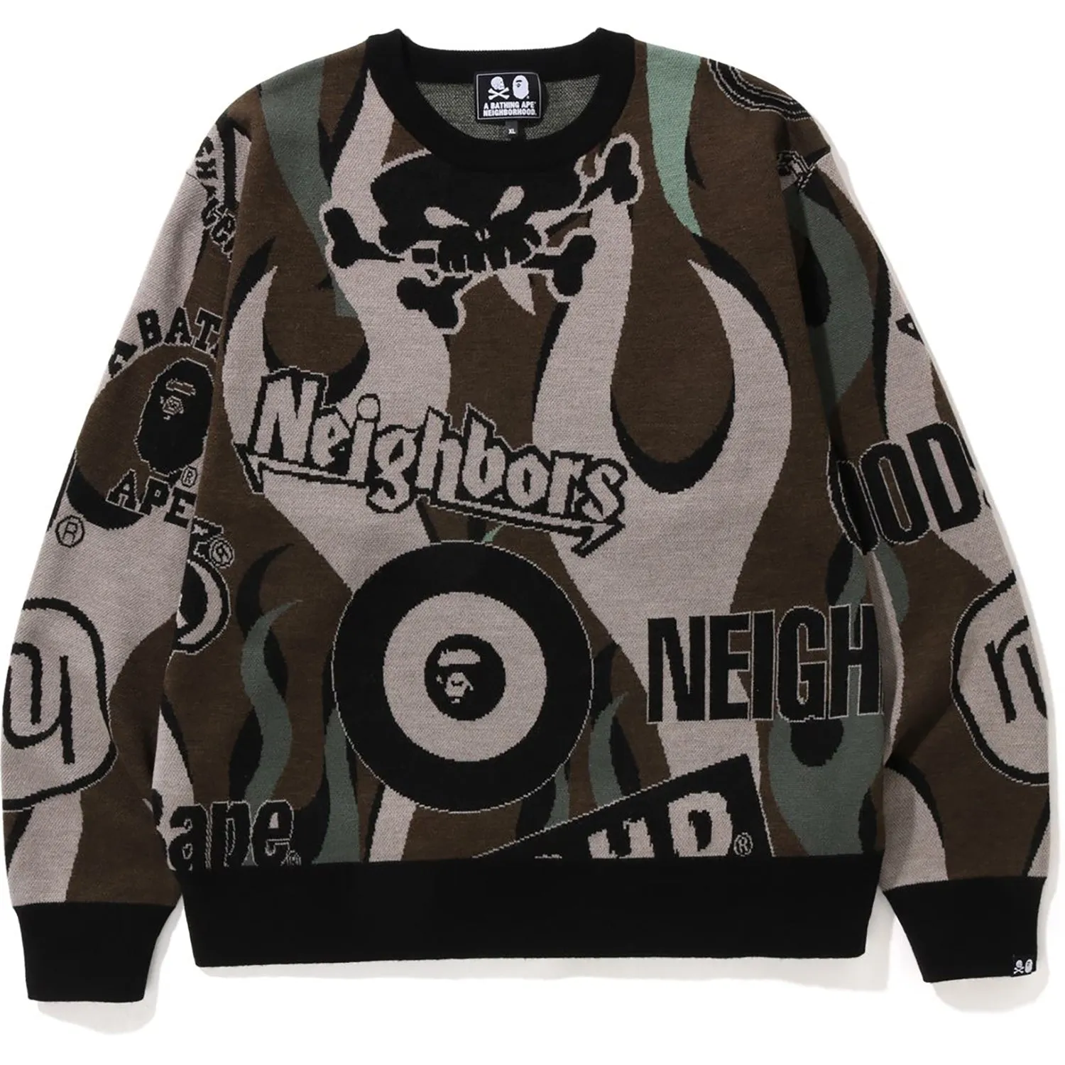 BAPE NEIGHBORHOOD Men's Knit Sweater