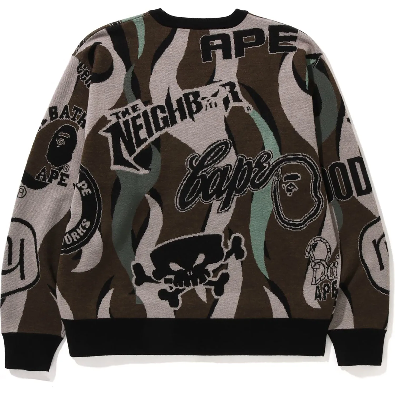 BAPE NEIGHBORHOOD Men's Knit Sweater