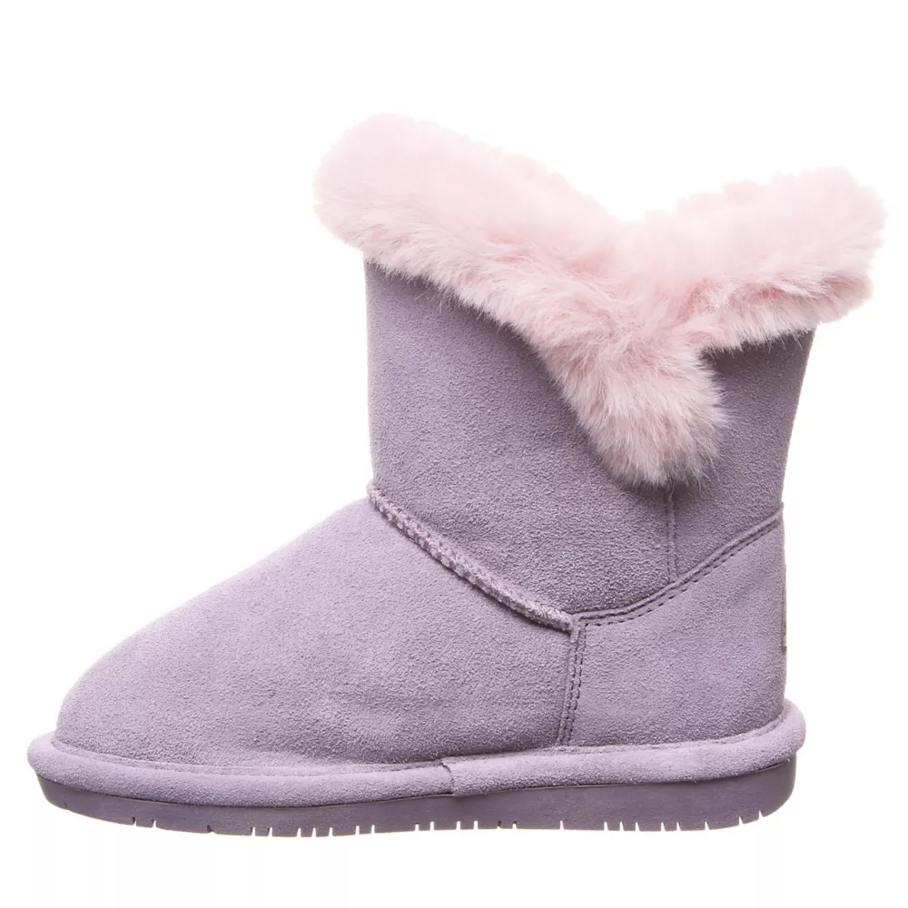 BEARPAW  GIRLS LITTLE-BIG KID BETSEY FUR BOOT