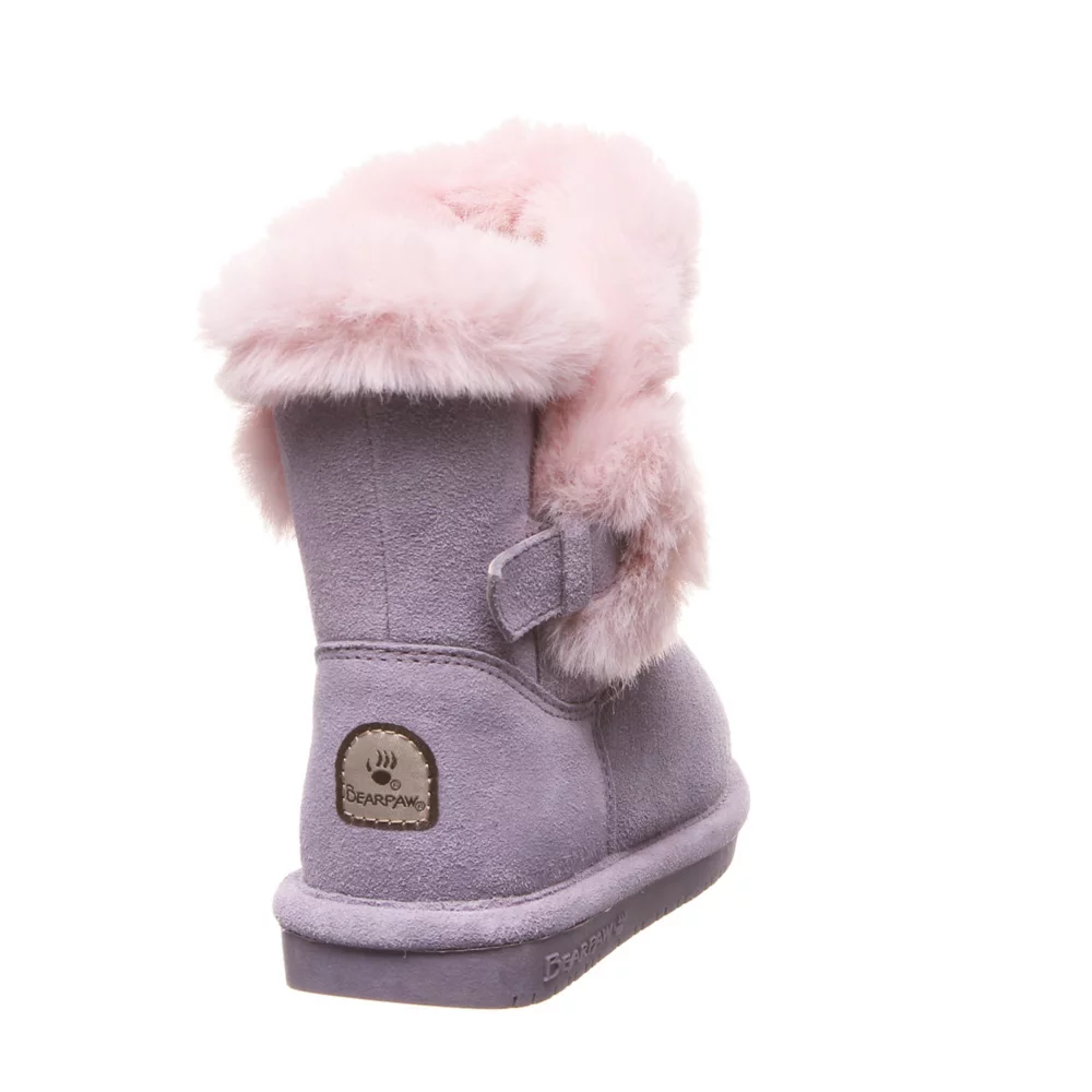 BEARPAW  GIRLS LITTLE-BIG KID BETSEY FUR BOOT