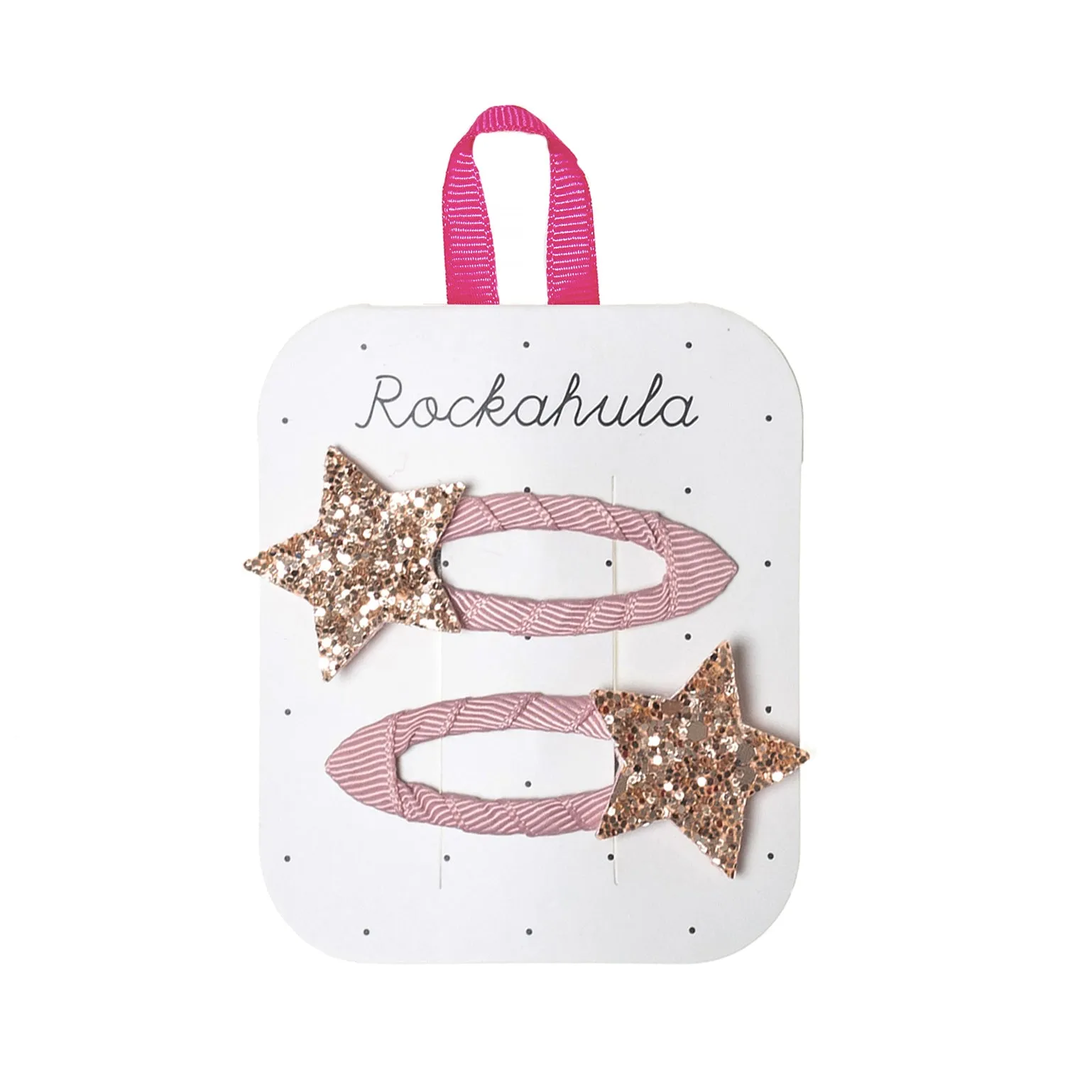 Bedazzle Glitter Star Hair Clips by ROCKAHULA