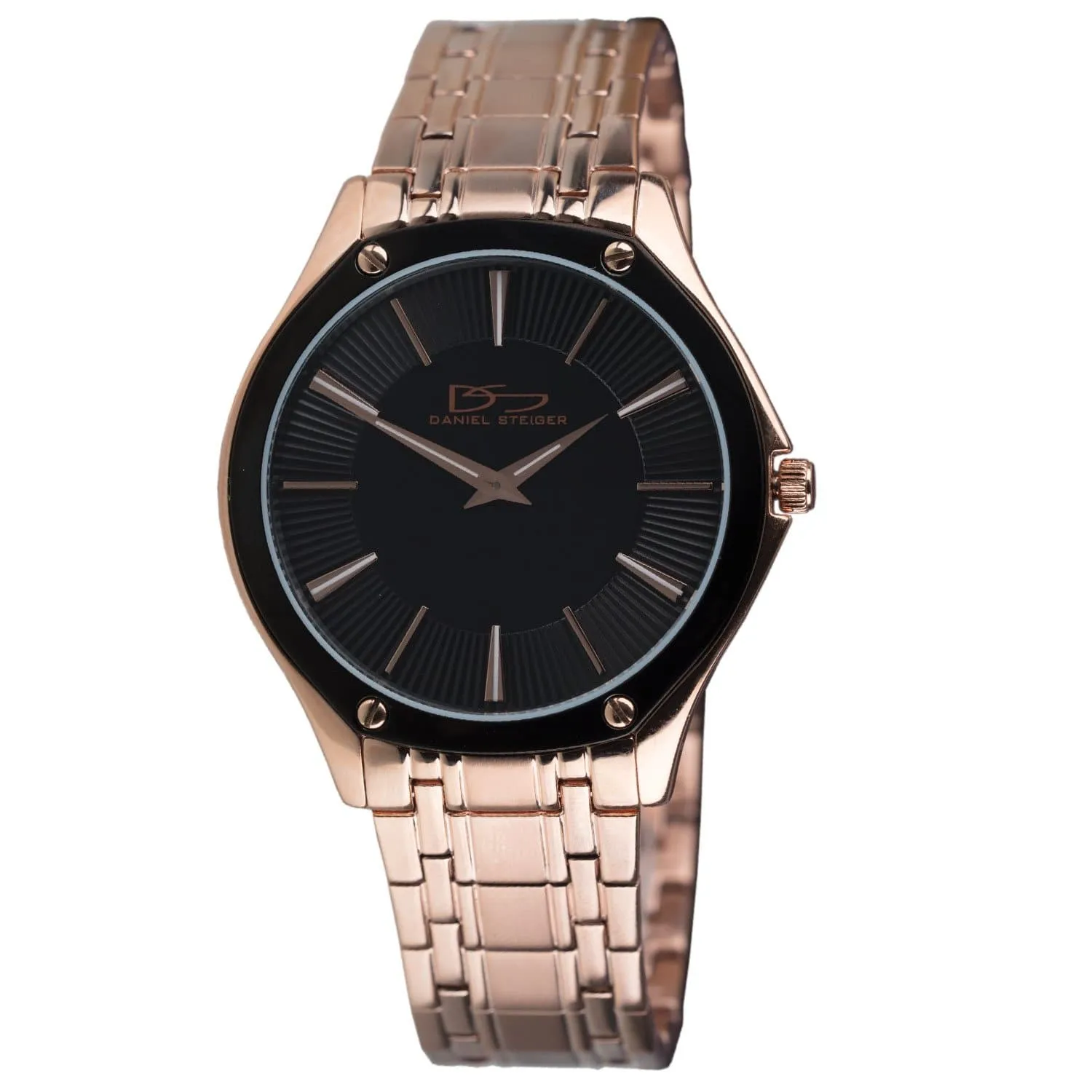 Men's Black and Rose Watch