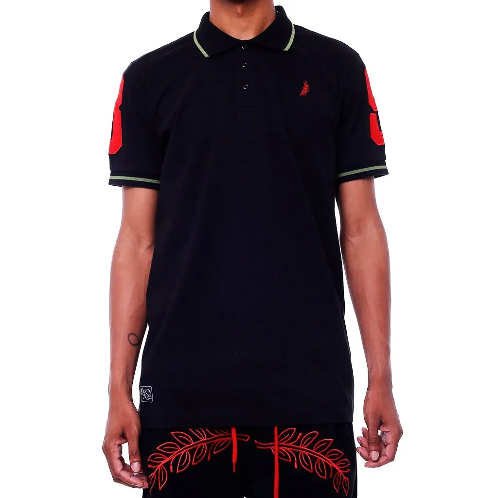 Bereaved Polo Shirt Black