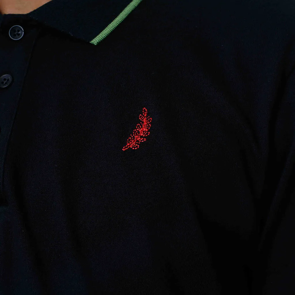 Bereaved Polo Shirt Black