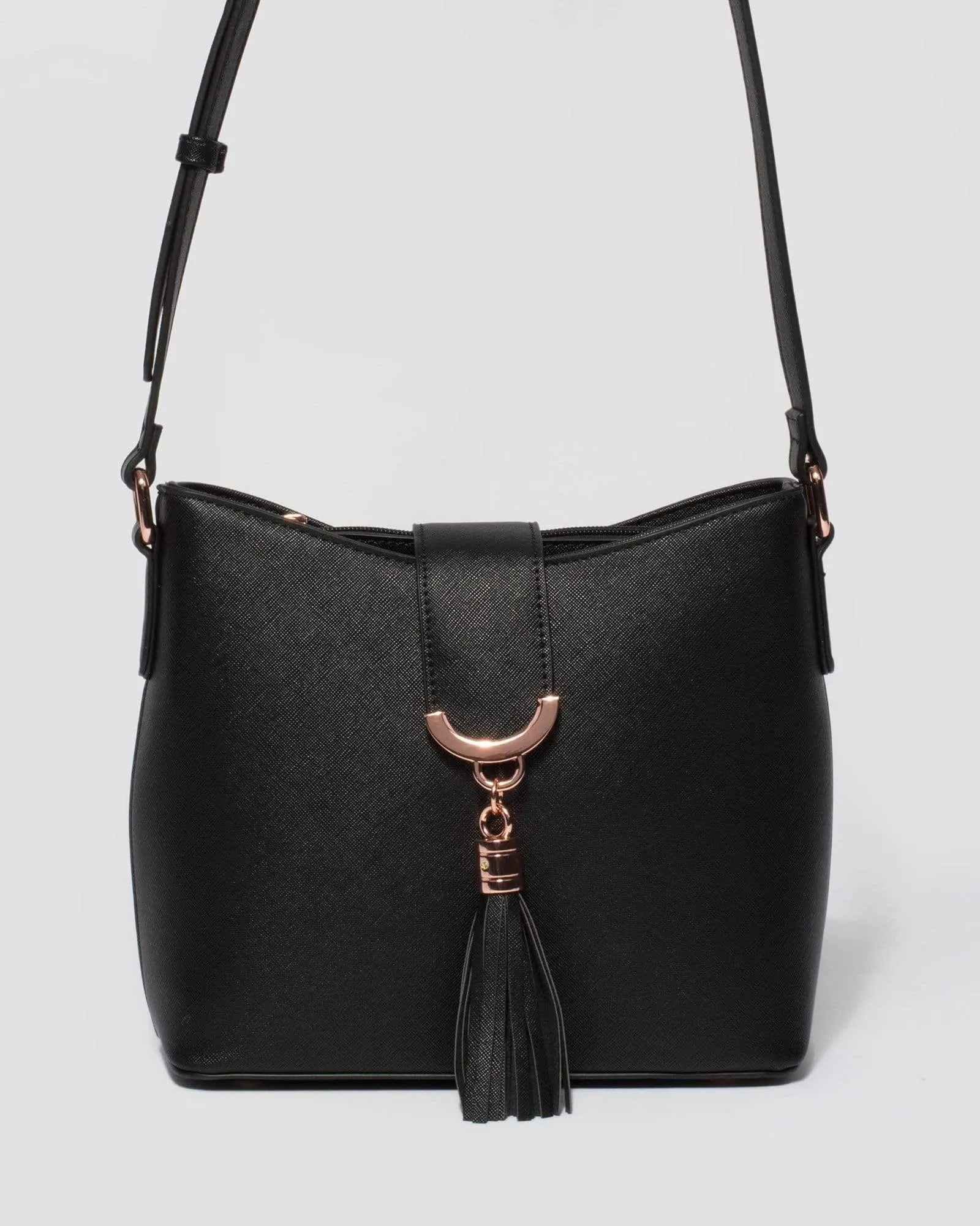 Black Libby Crossbody Bag