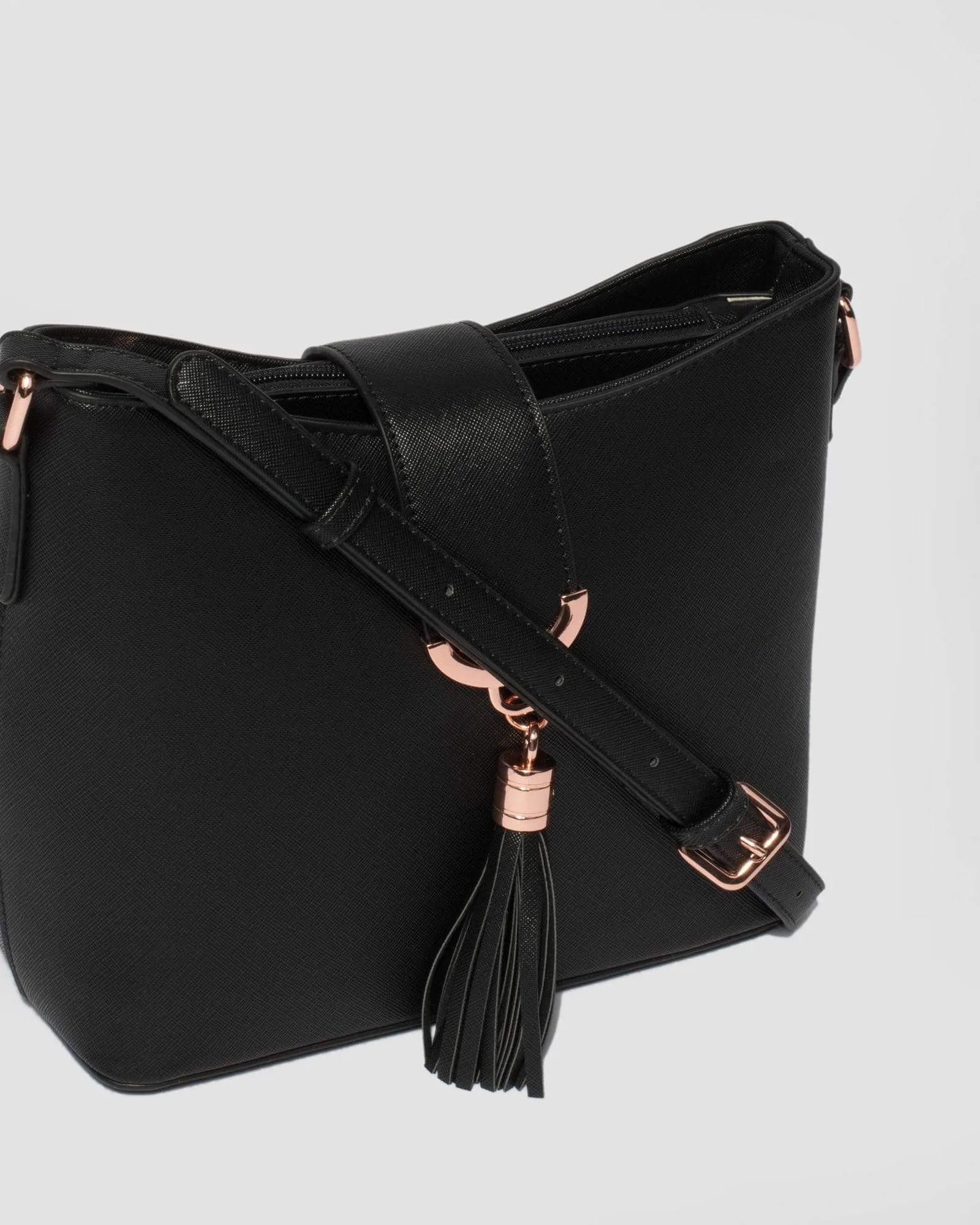 Black Libby Crossbody Bag