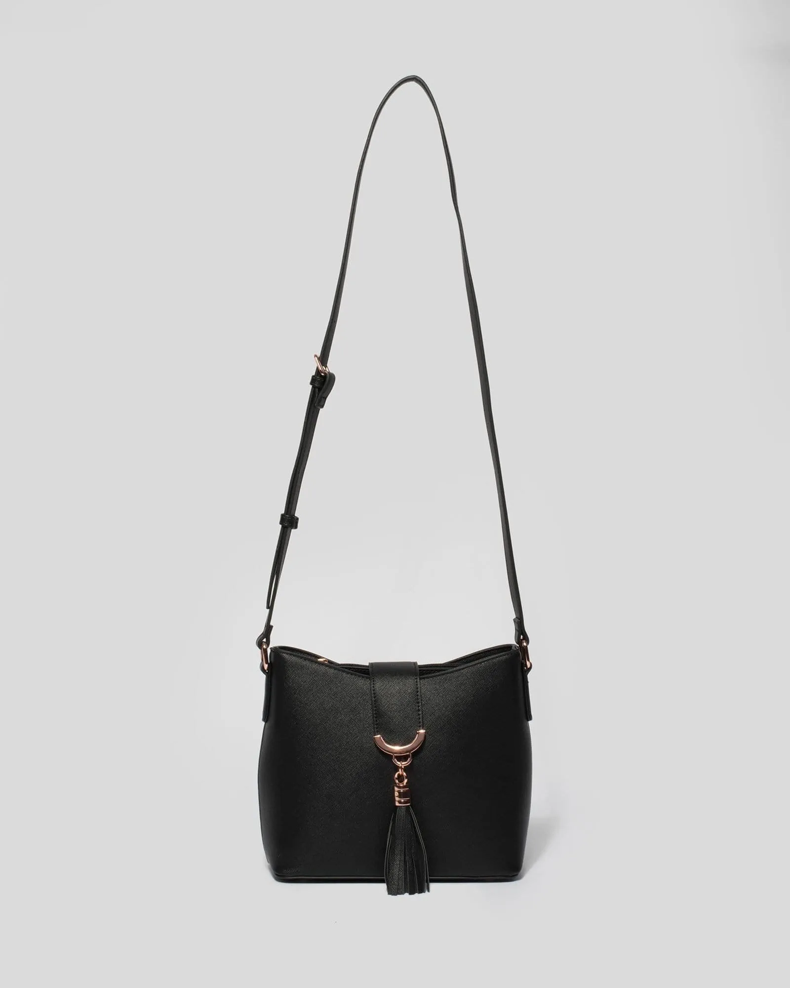 Black Libby Crossbody Bag