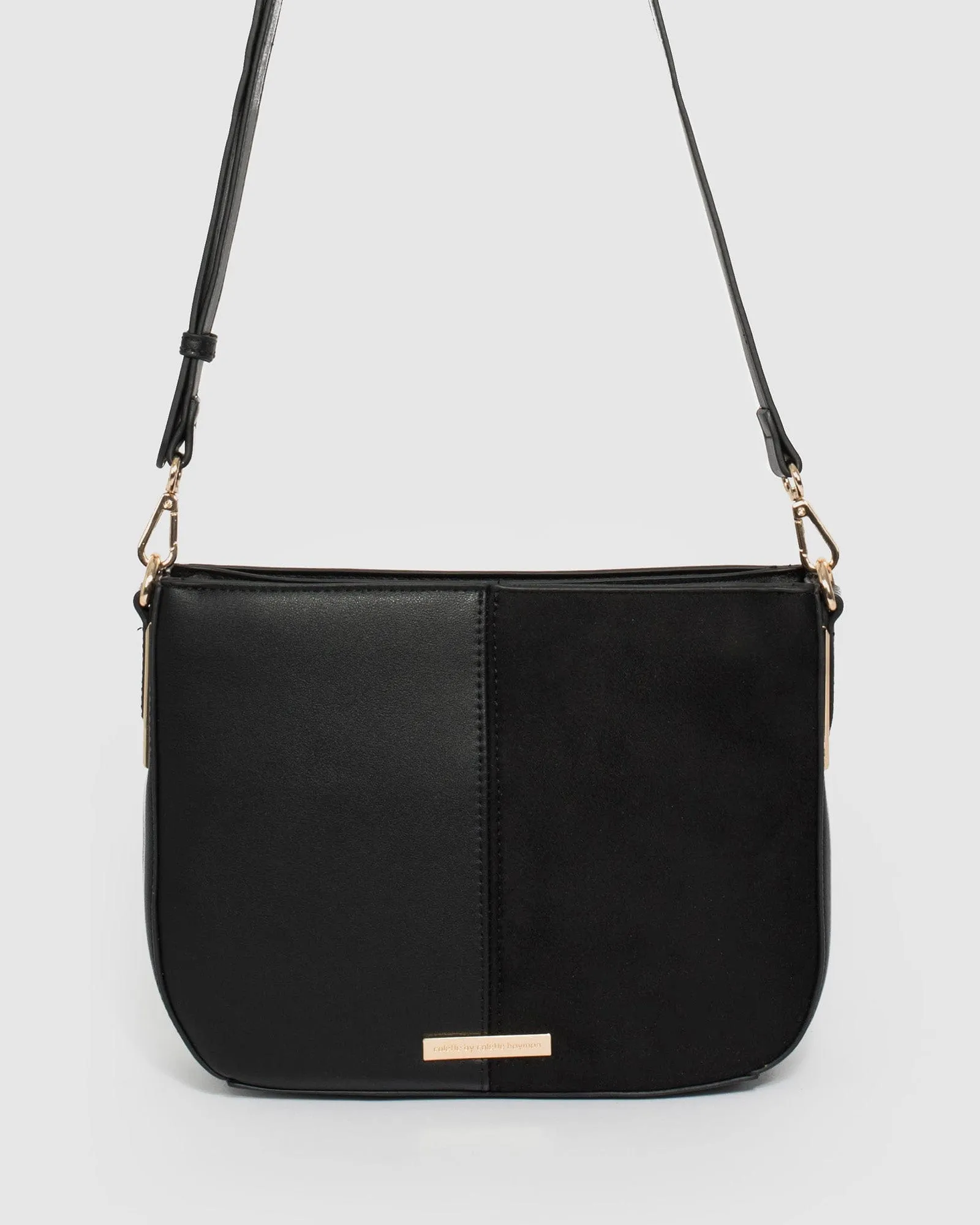 Black Melissa Saddle Bag