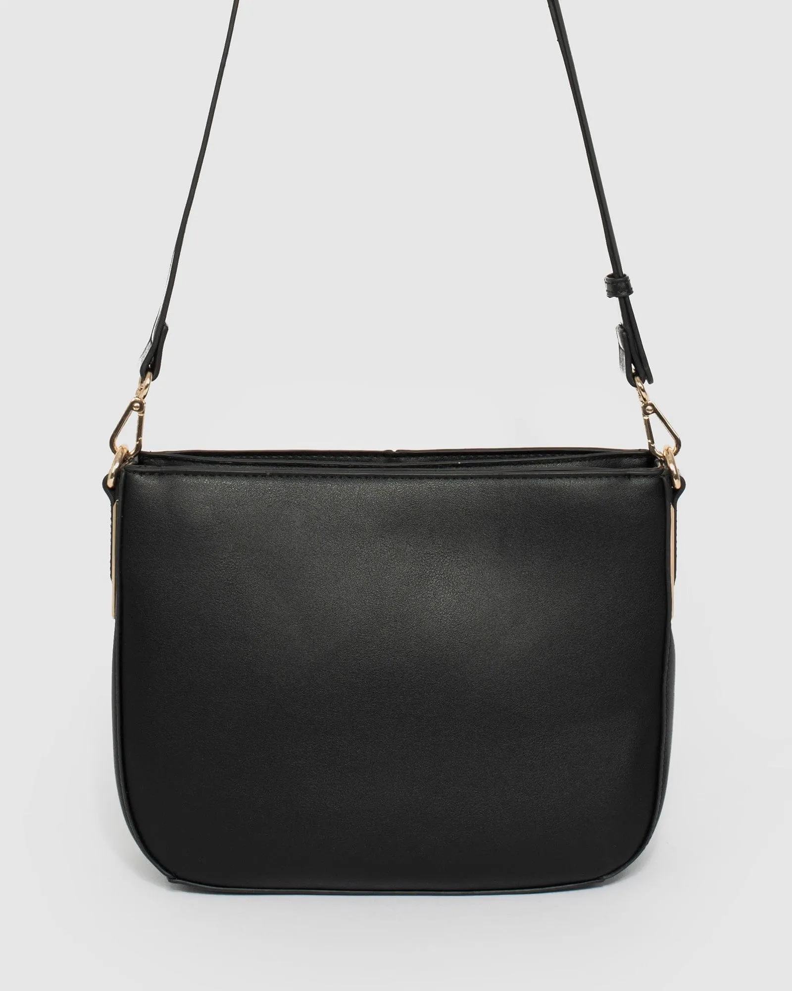 Black Melissa Saddle Bag