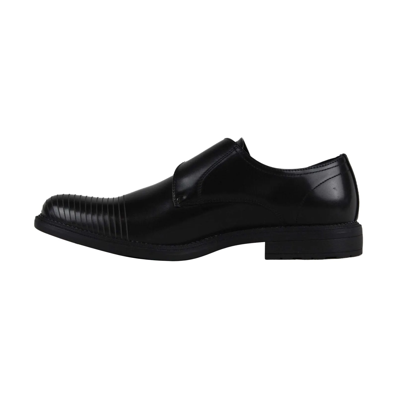 Black Monk Strap Oxfords