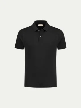 Men's Classic Black Polo Shirt