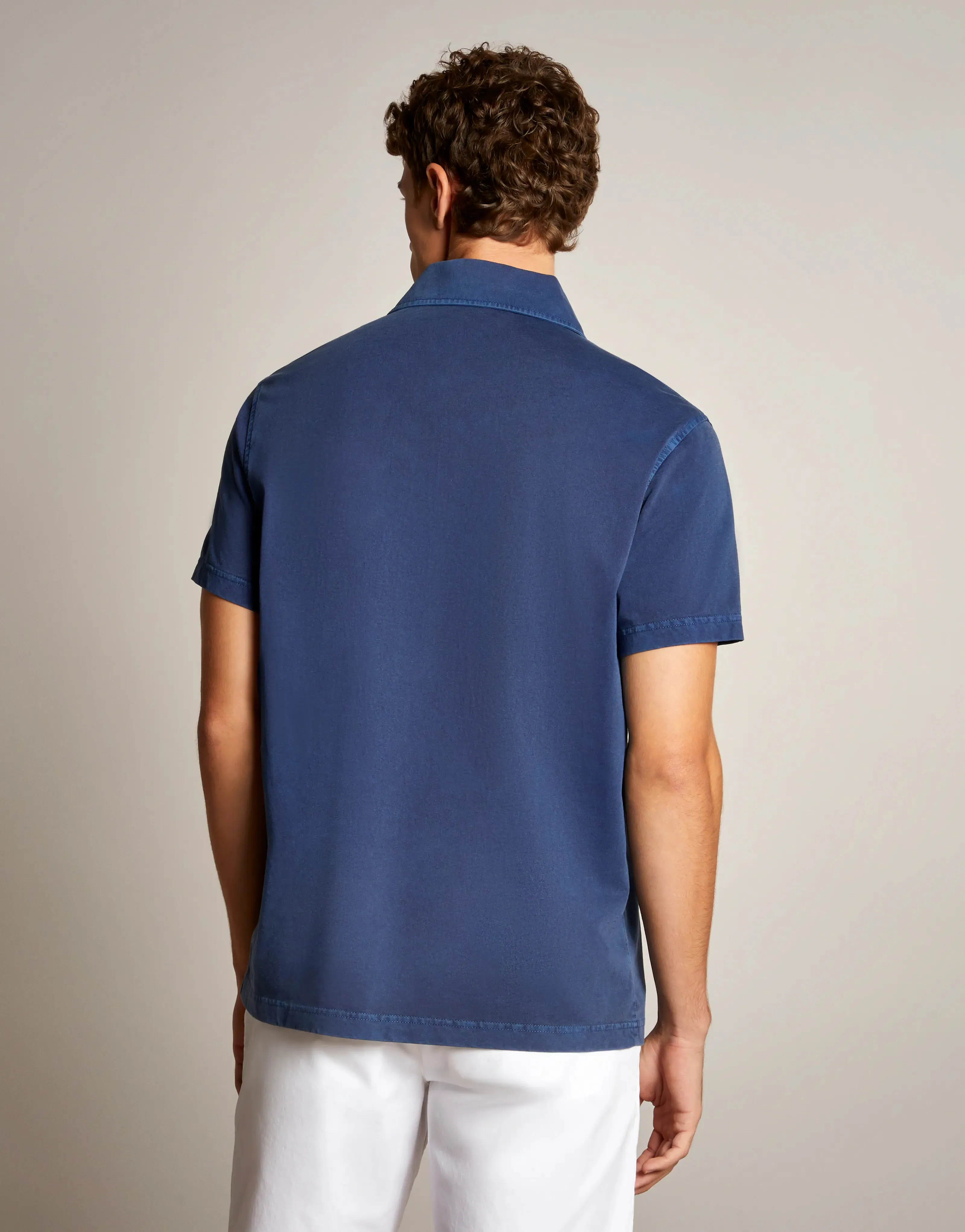 Blue Polo Shirt Fay