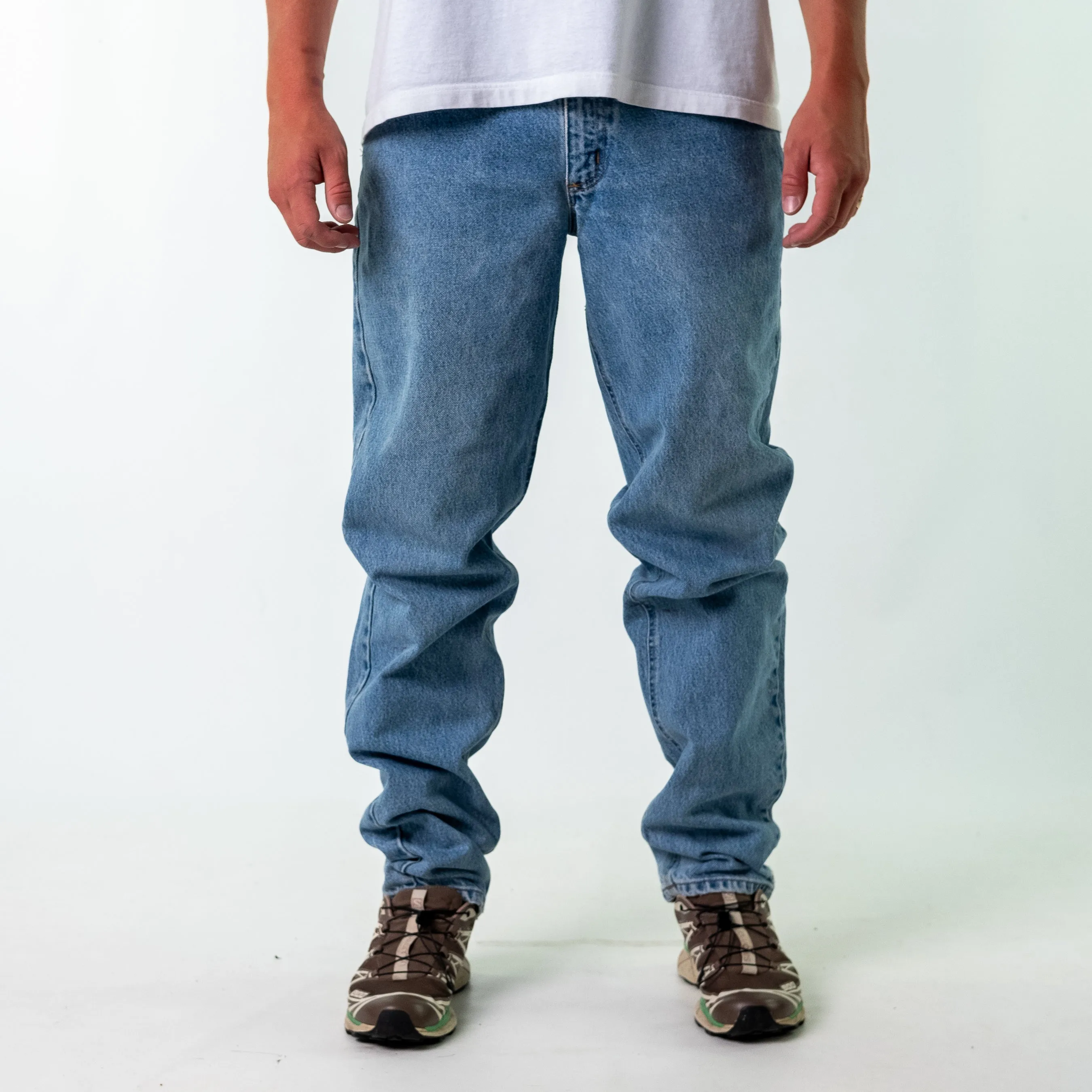 Blue y2ks Carhartt Denim Jeans Baggy Pants (34x36)