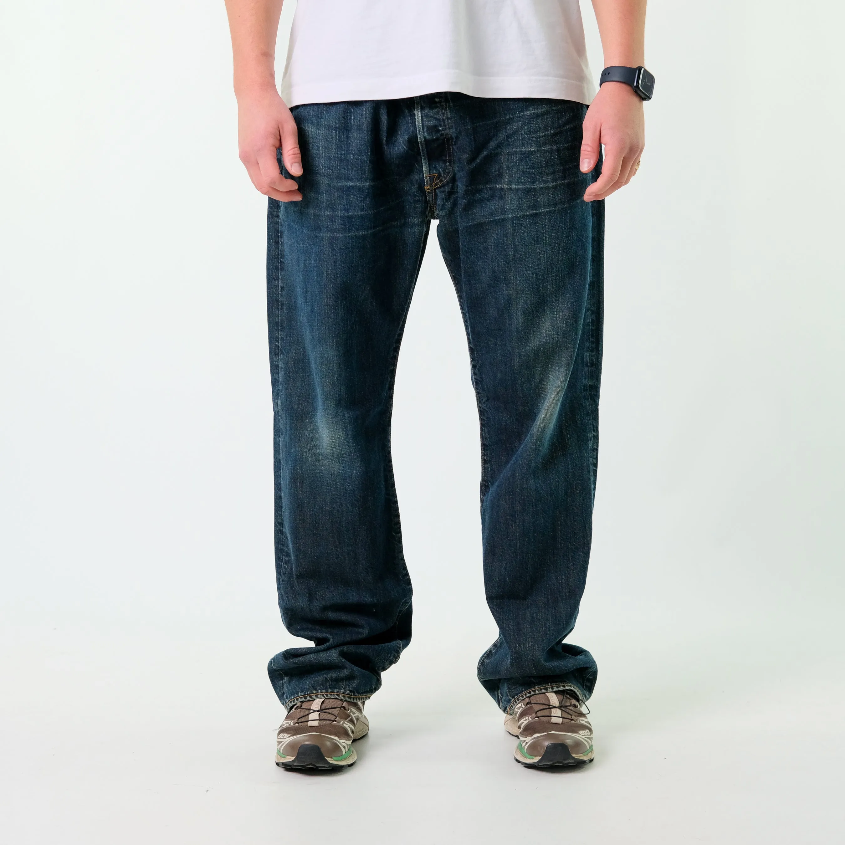 Blue y2ks Levi's 501 Denim Jeans Baggy Pants (38x32)