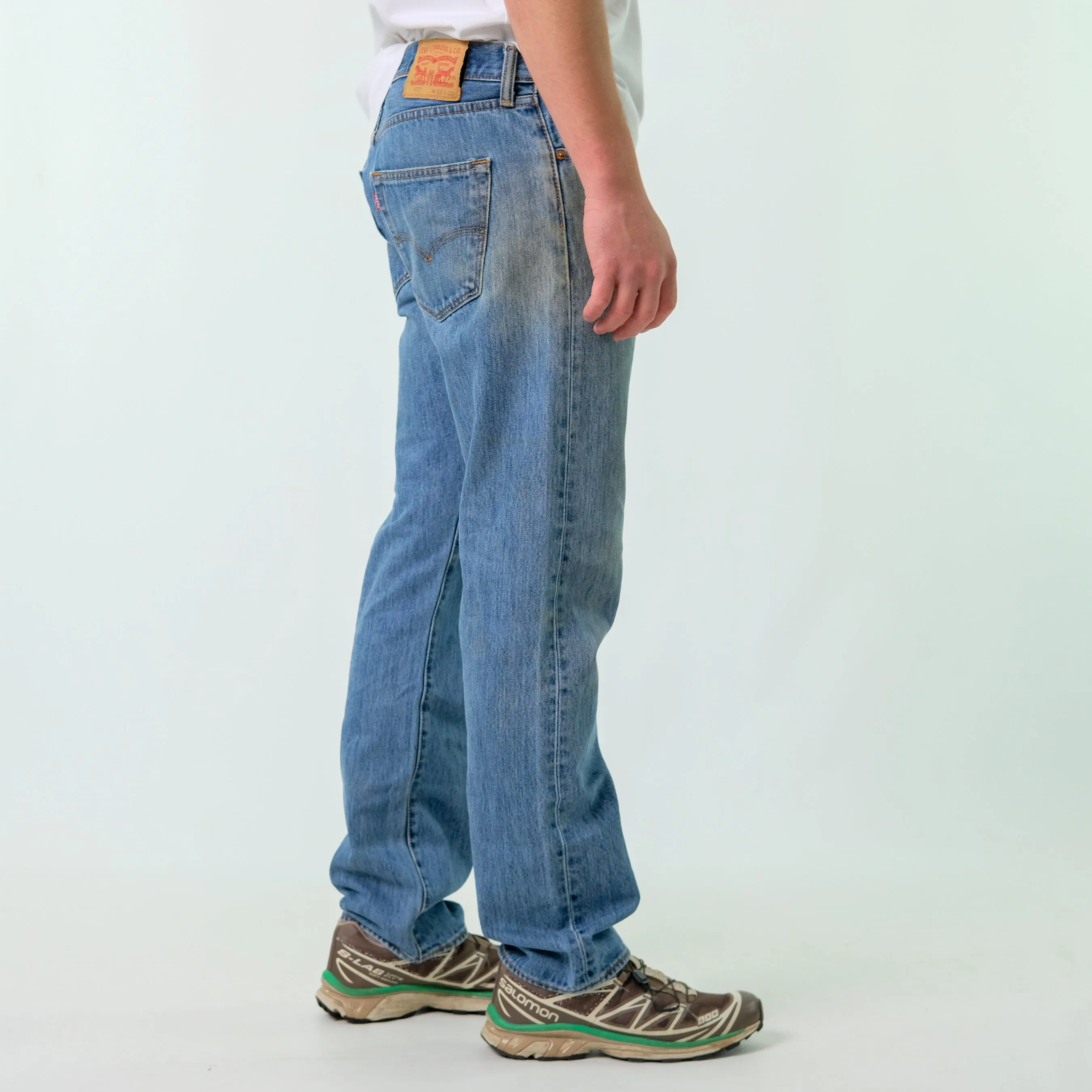 Blue y2ks Levi's Denim Jeans Baggy Pants (32x32)