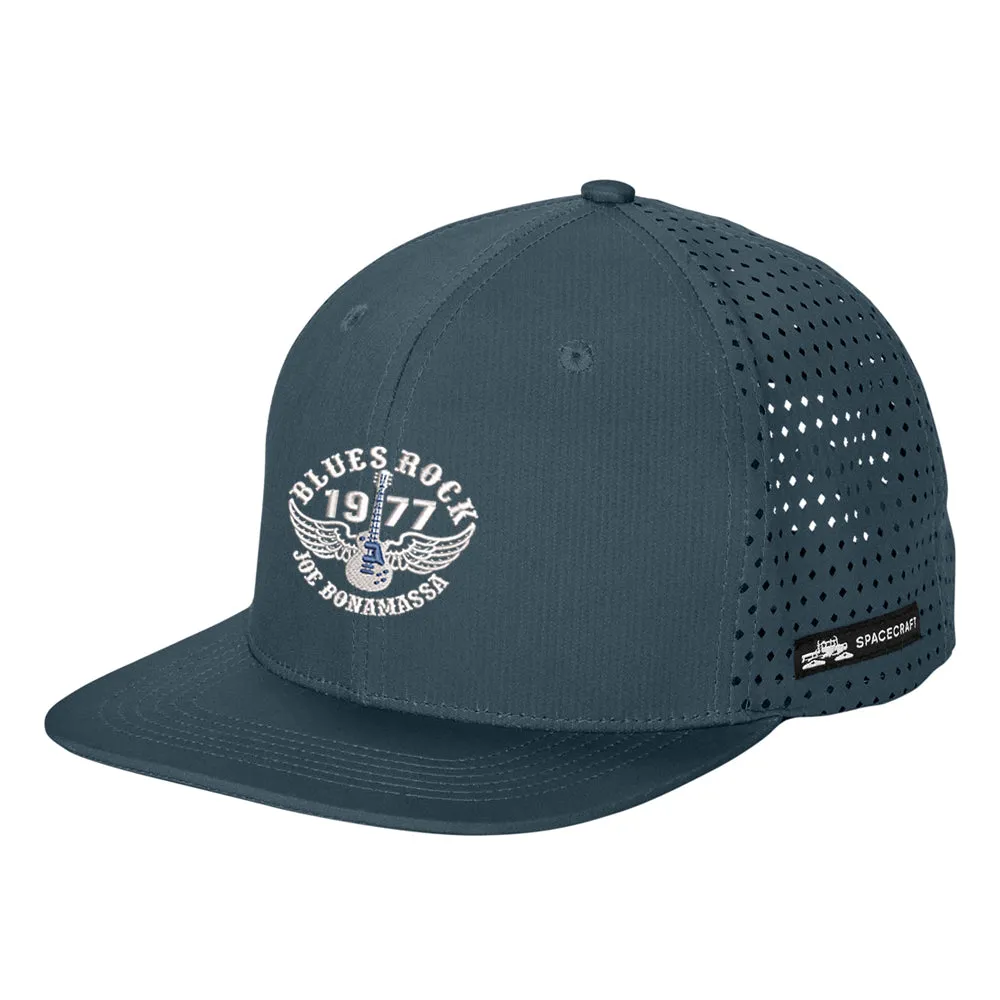 Blues Rock Spacecraft Salish Perforated Hat