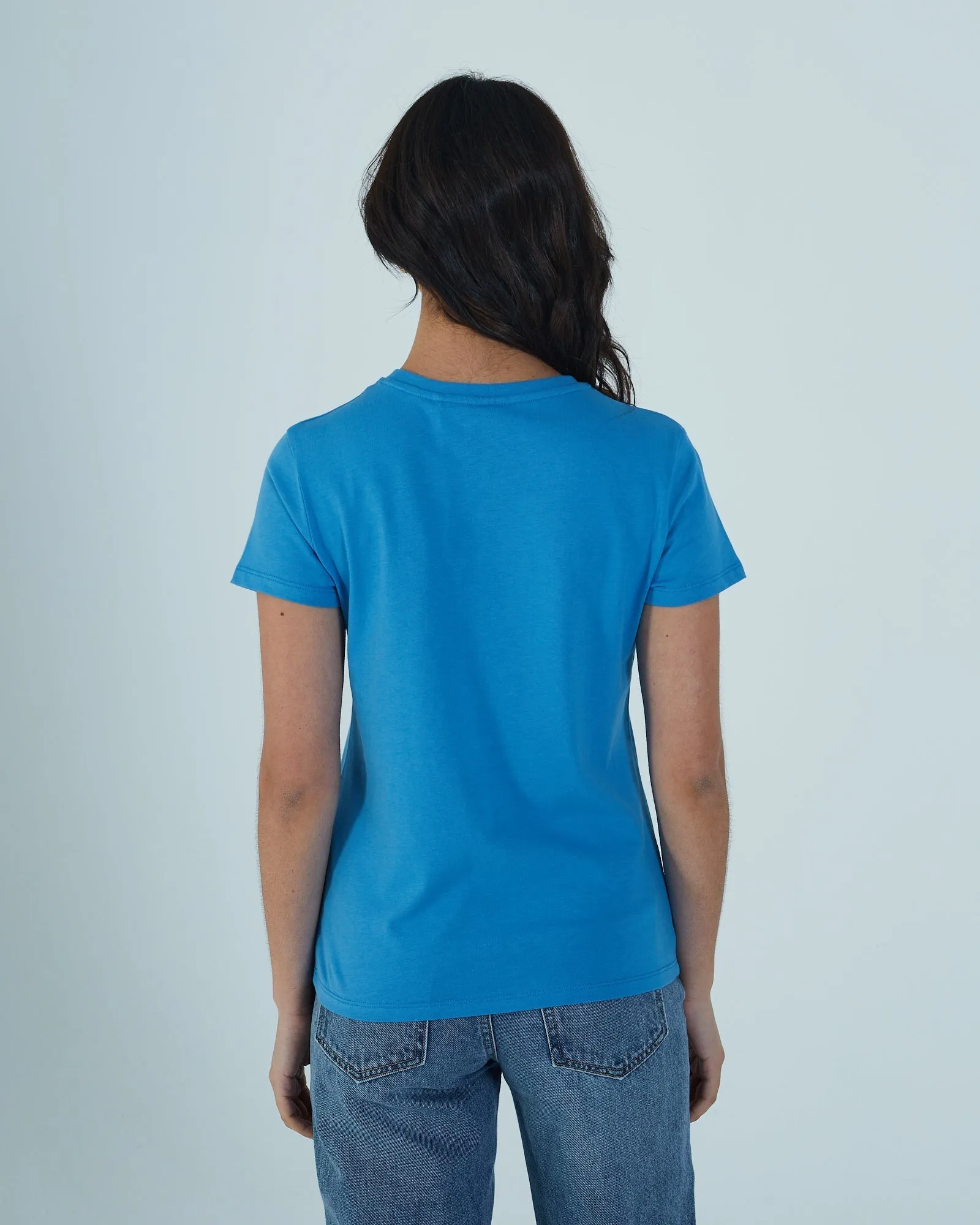 Azure Blue Blythe Tee