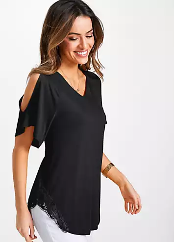 bonprix Cold Shoulder Tunic | Kaleidoscope